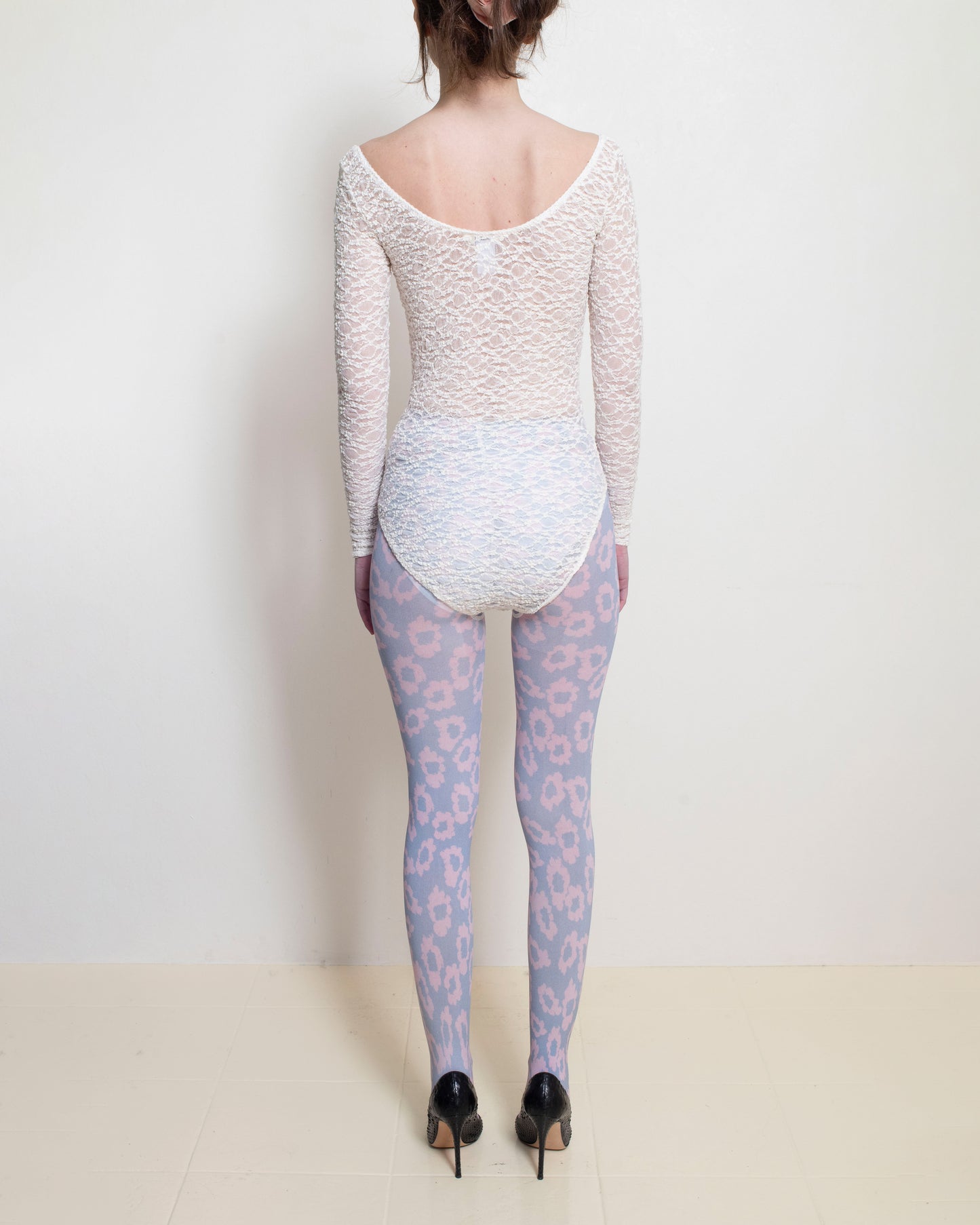 Diamond Daisy Tights