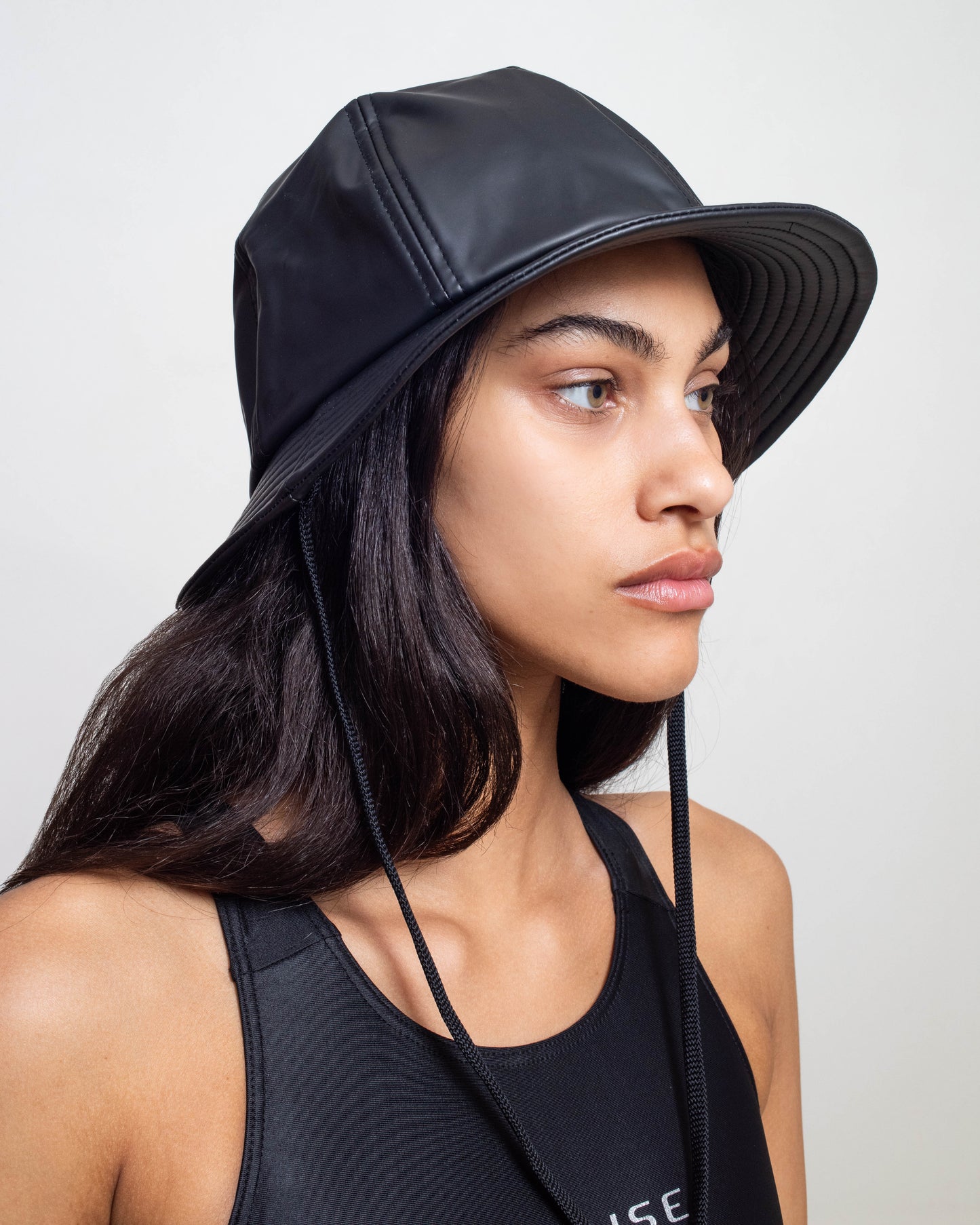 Mat Black Sun Hat