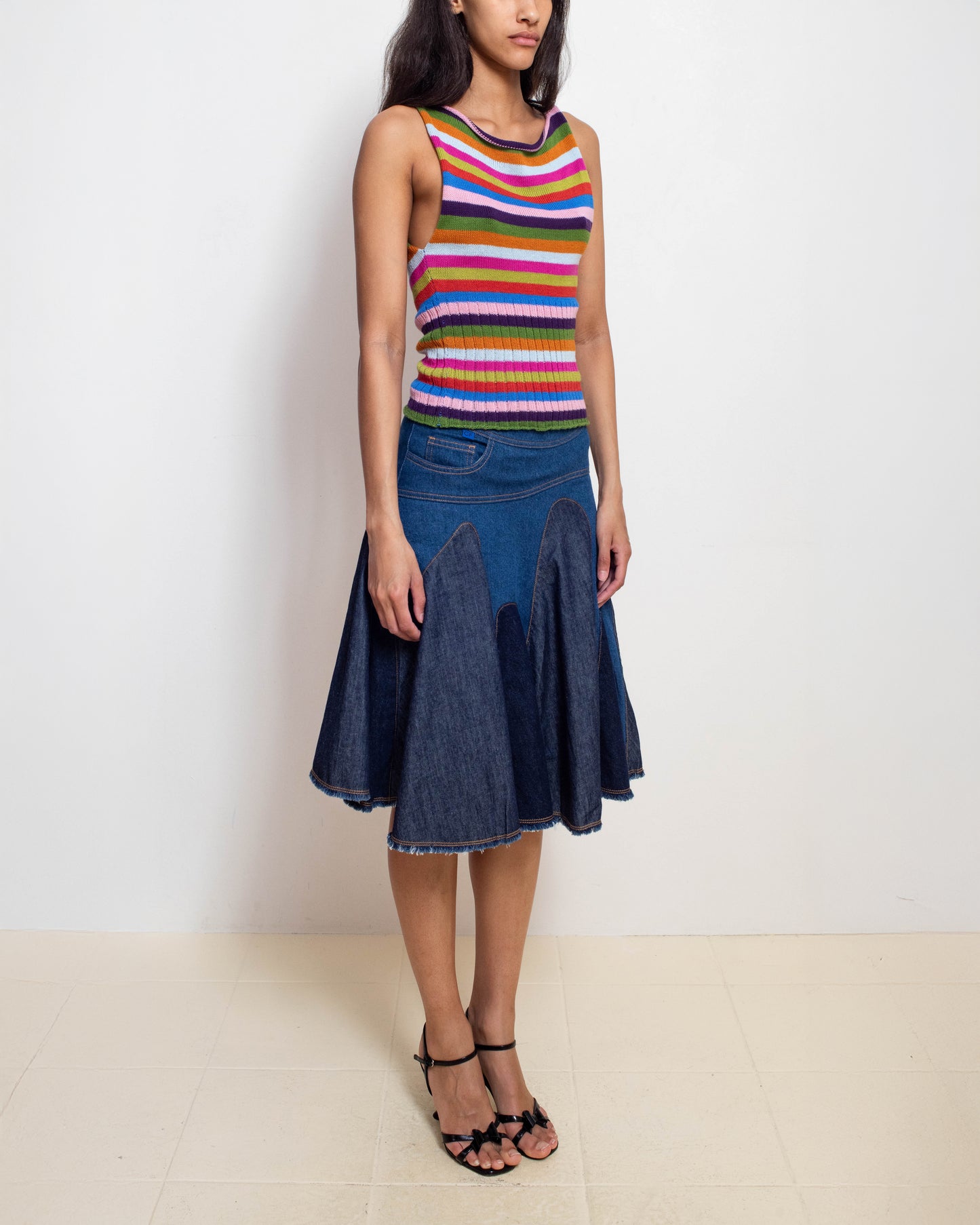 Knitted Ribwaist Tank