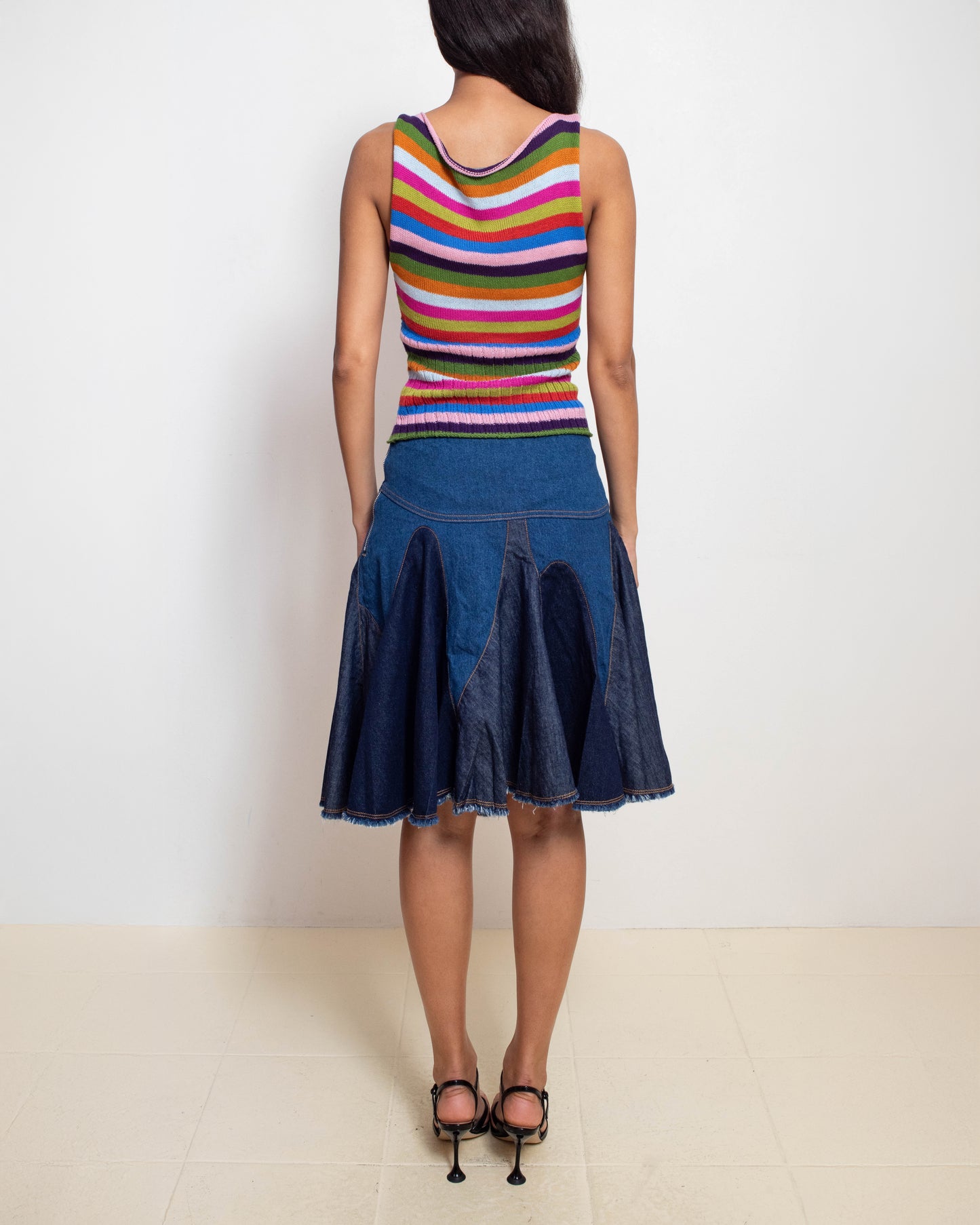 Knitted Ribwaist Tank
