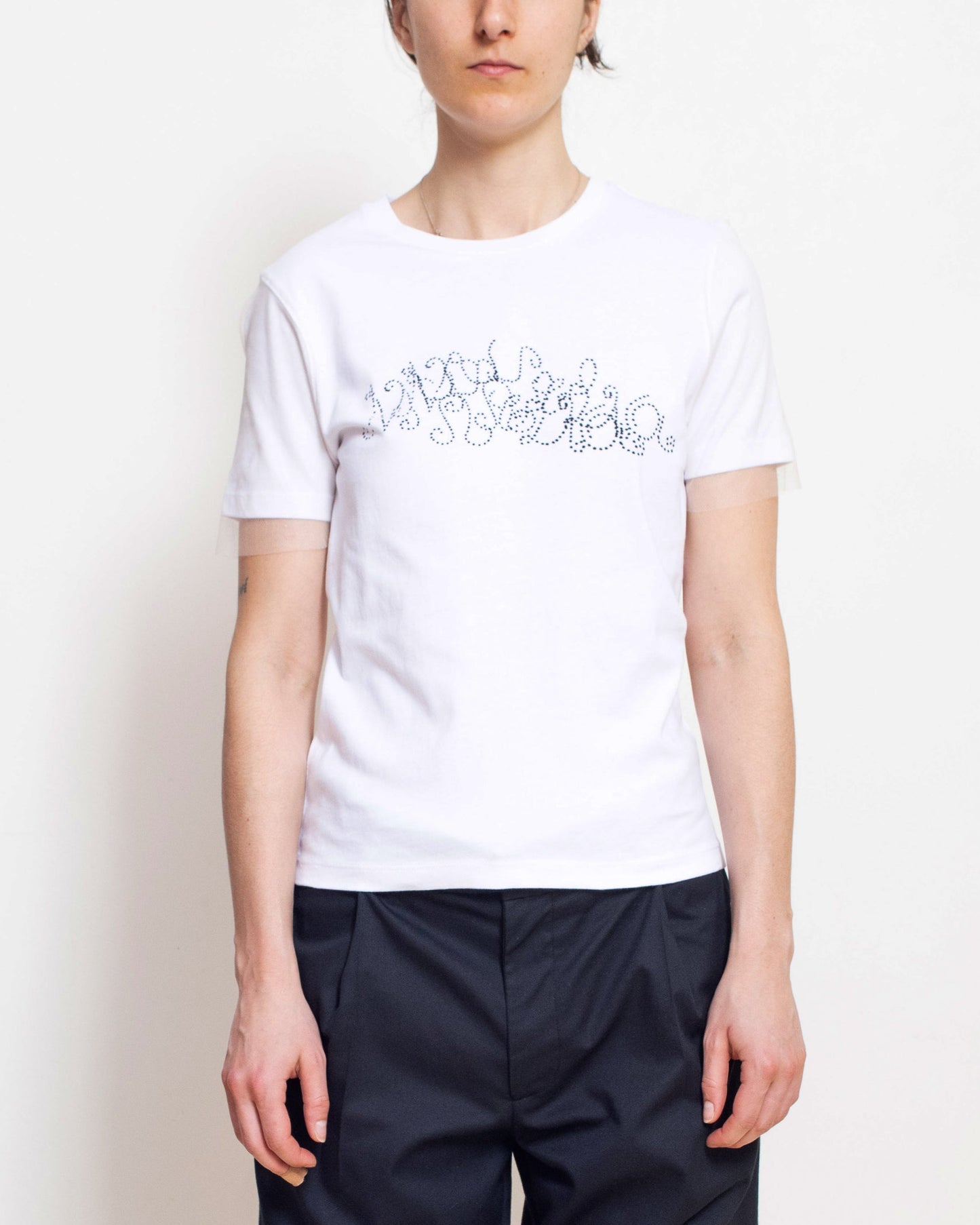 Mycelia Baby T-shirt in White