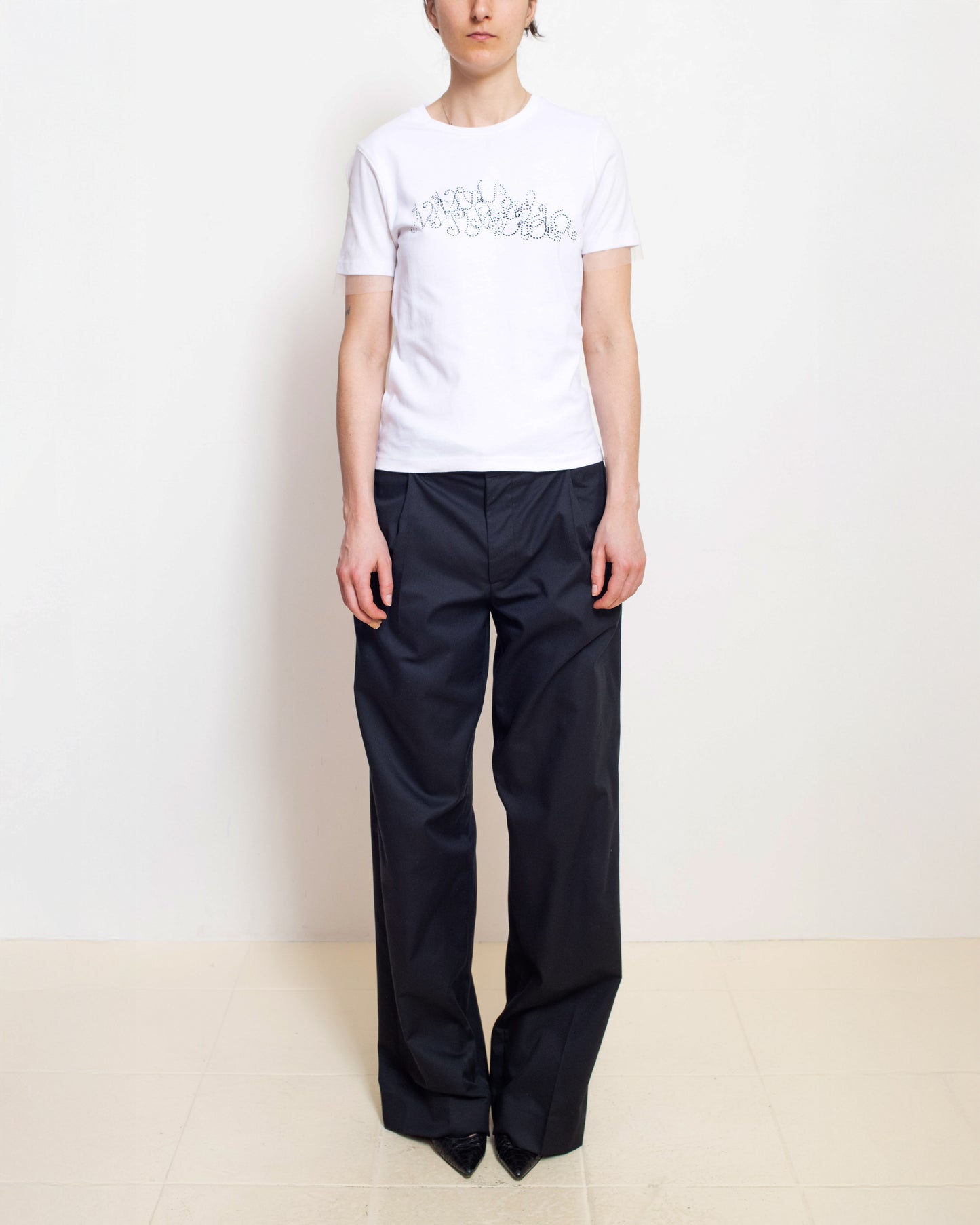 Mycelia Baby T-shirt in White