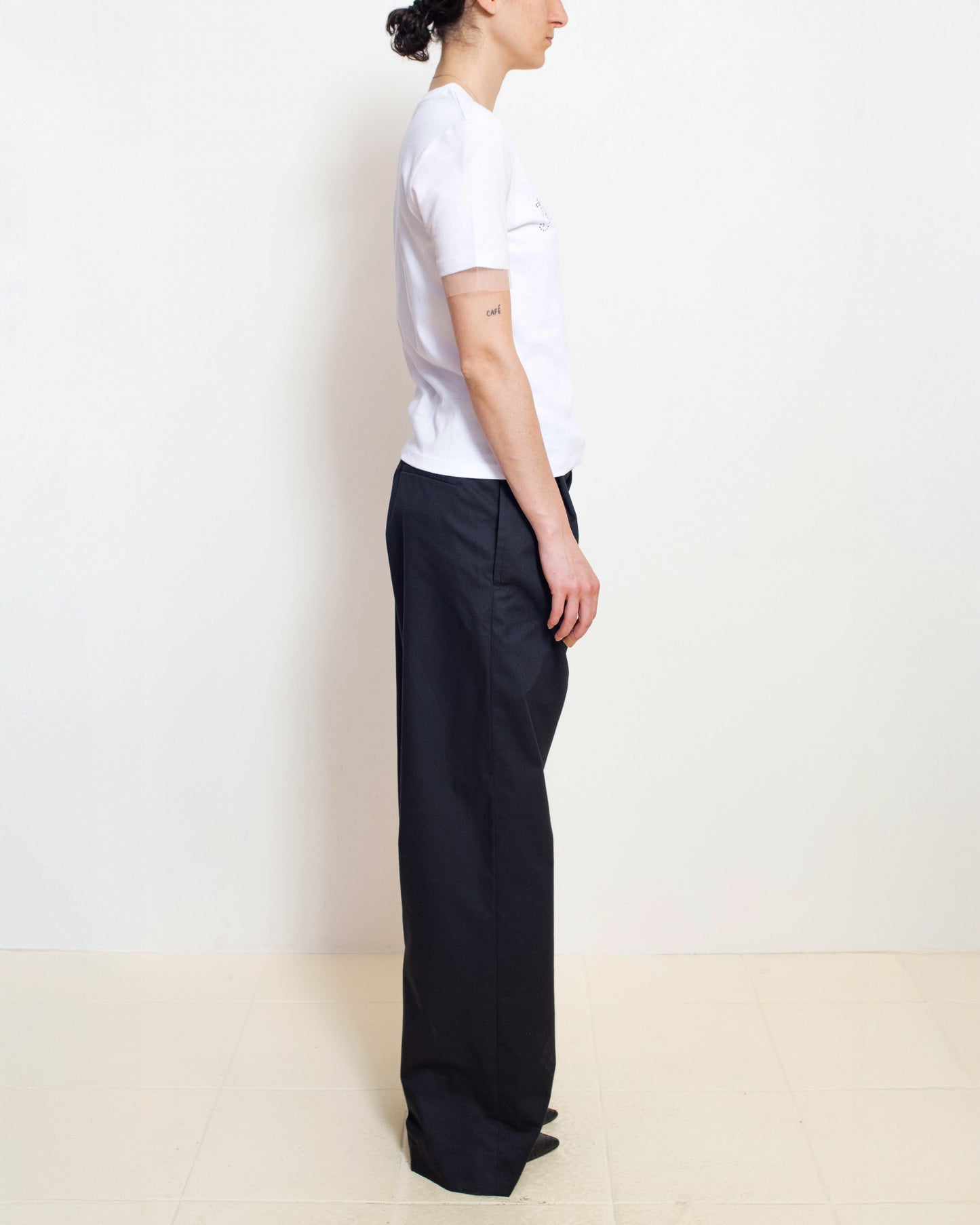 Mycelia Baby T-shirt in White