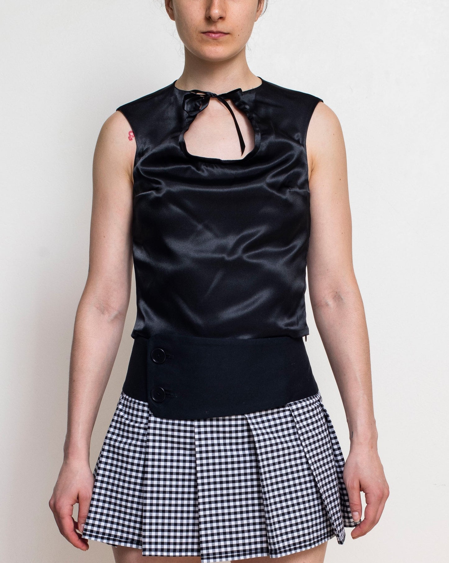 Black Bow Top