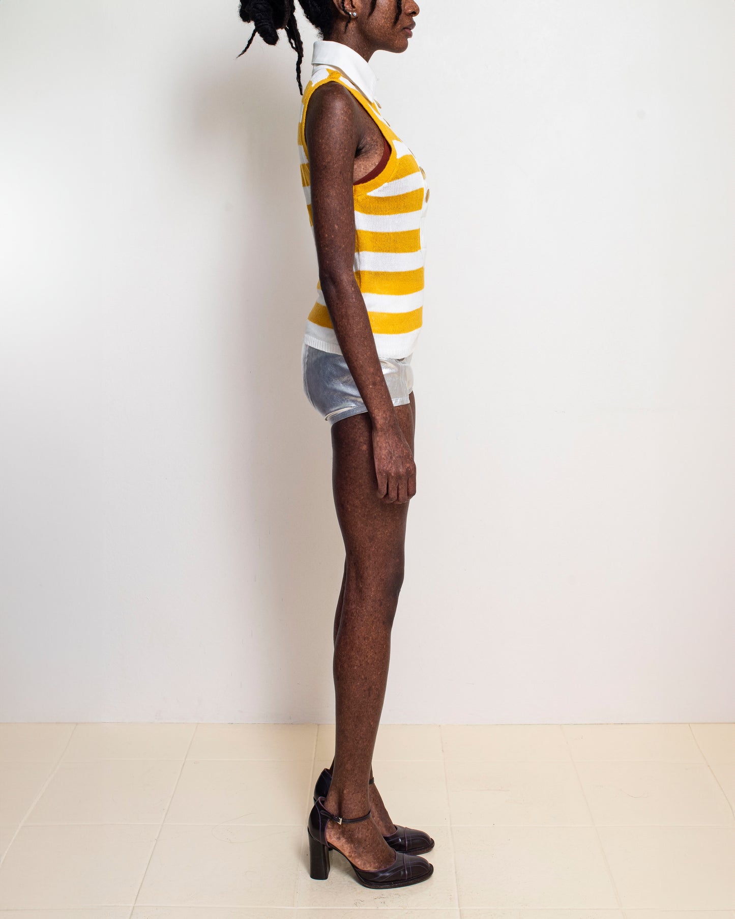 Lenon Collared Knit Tank
