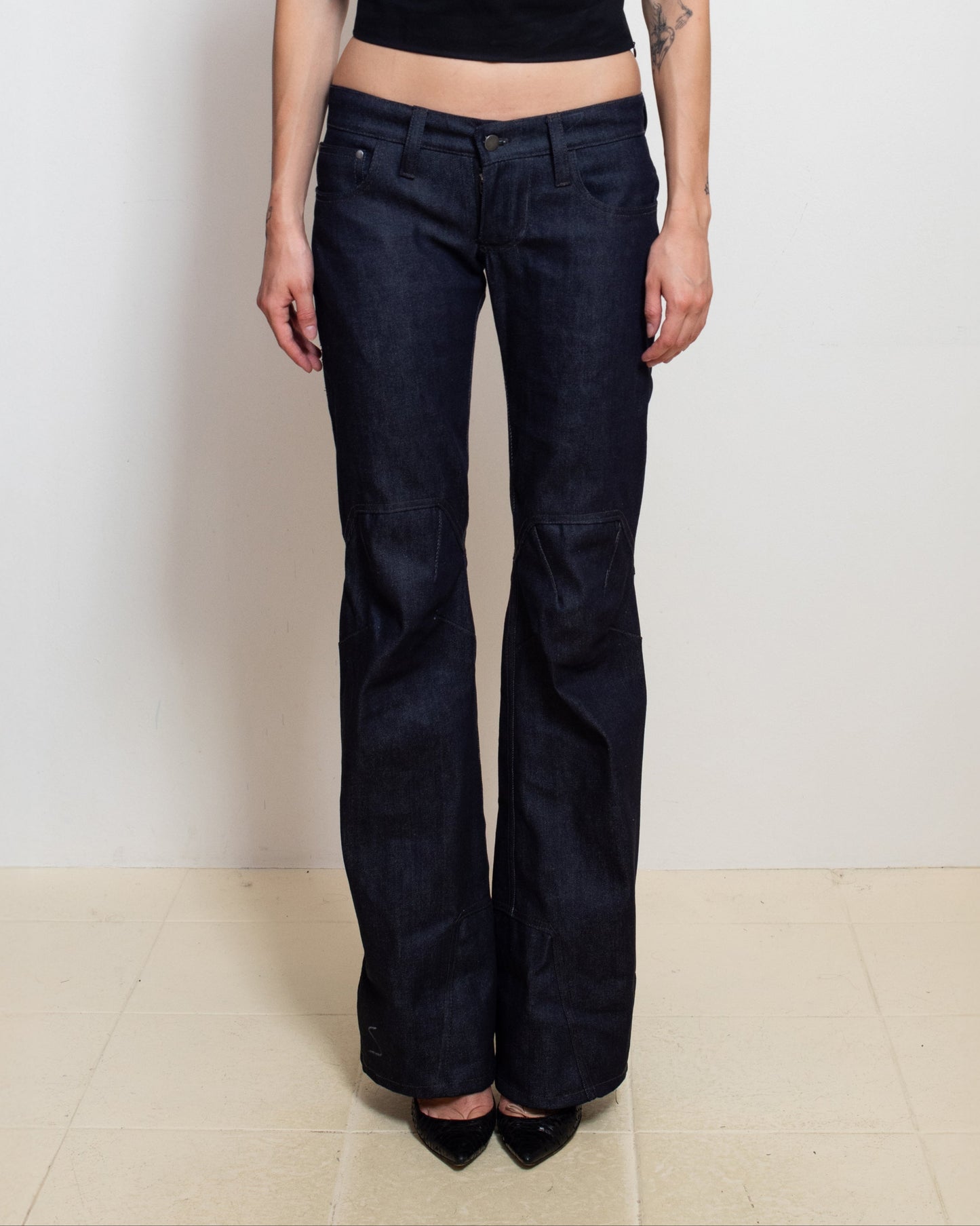 Low Rise Women's Origami Denim