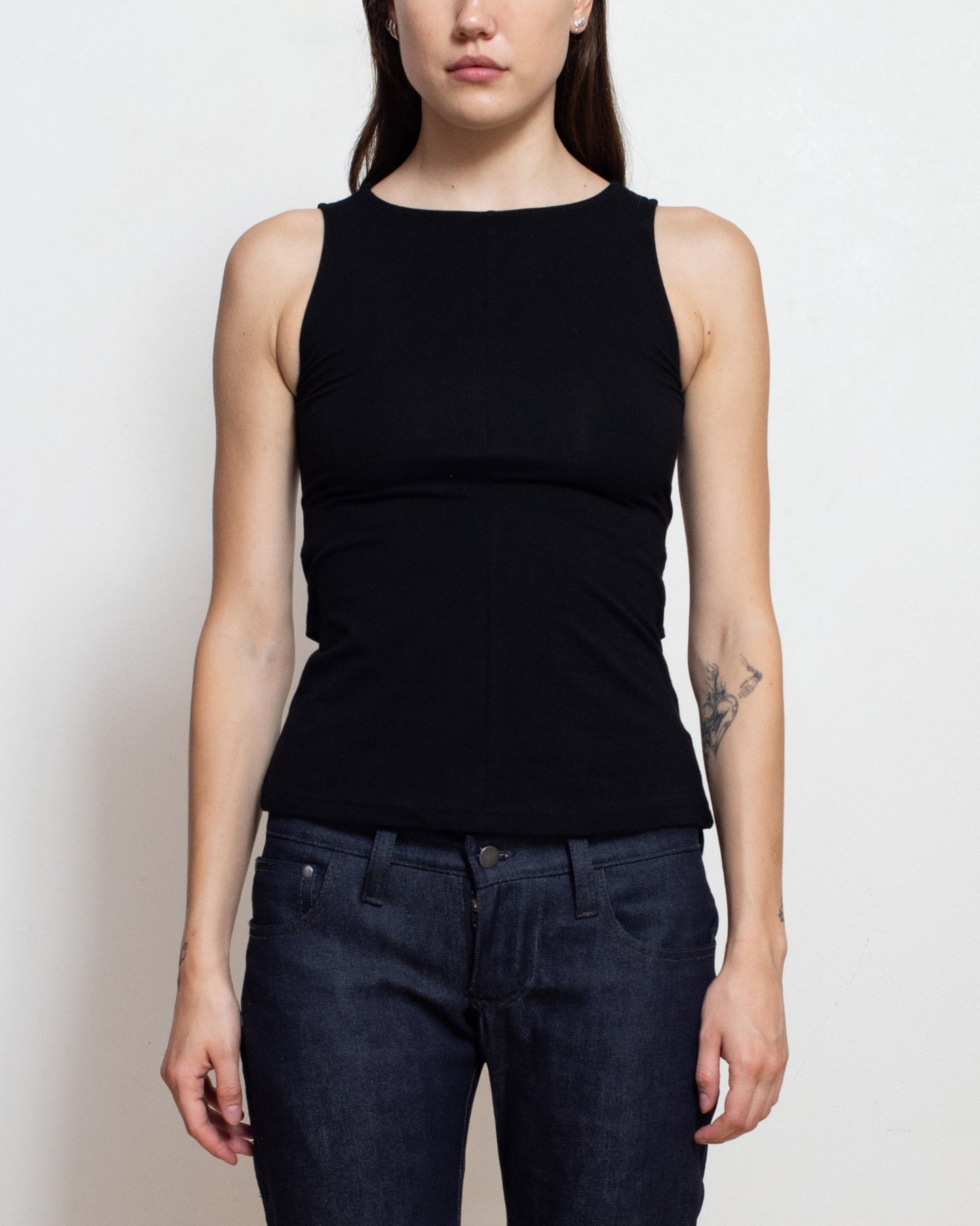 Black Backbite Top