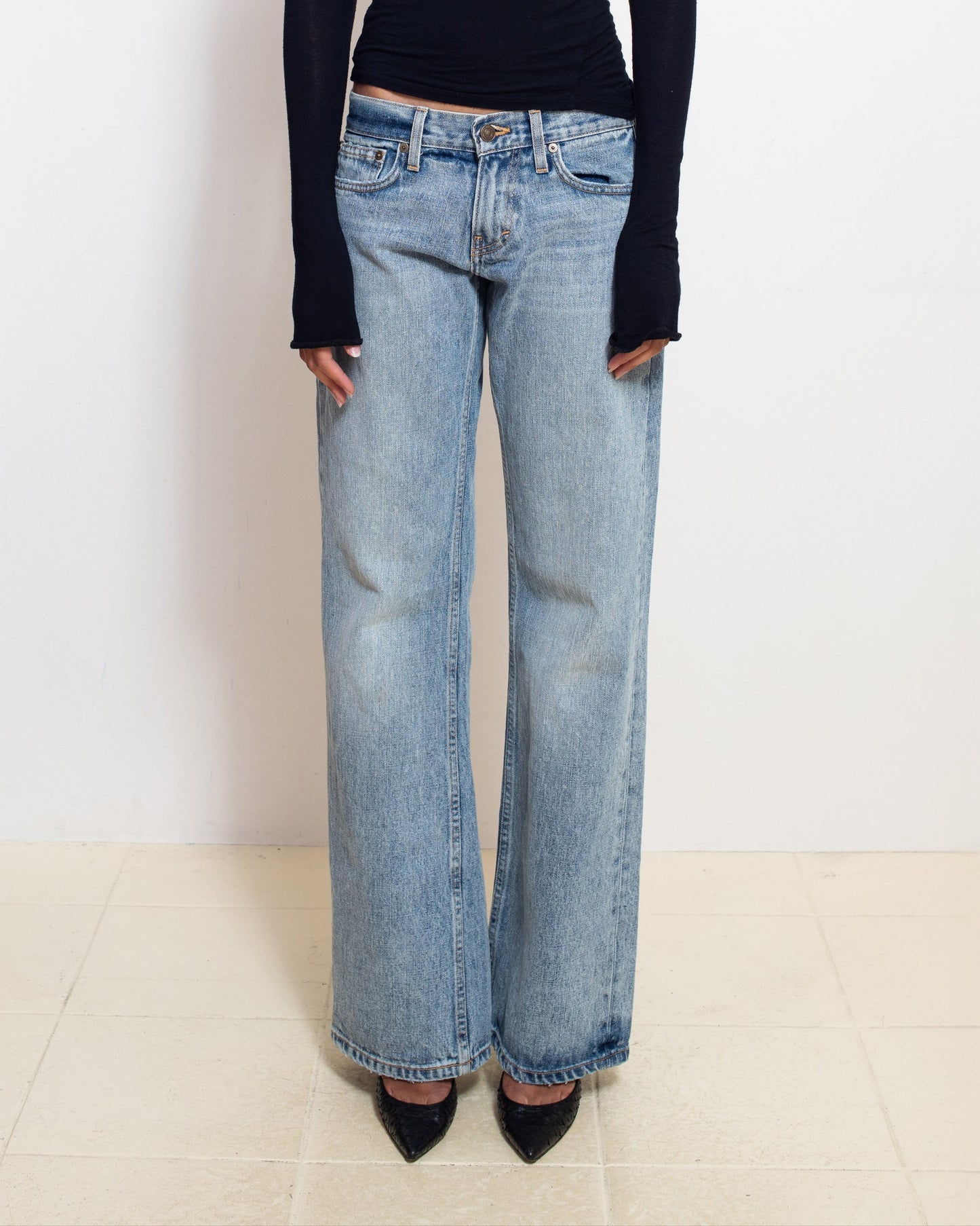 Light Wash Bootcut Jean