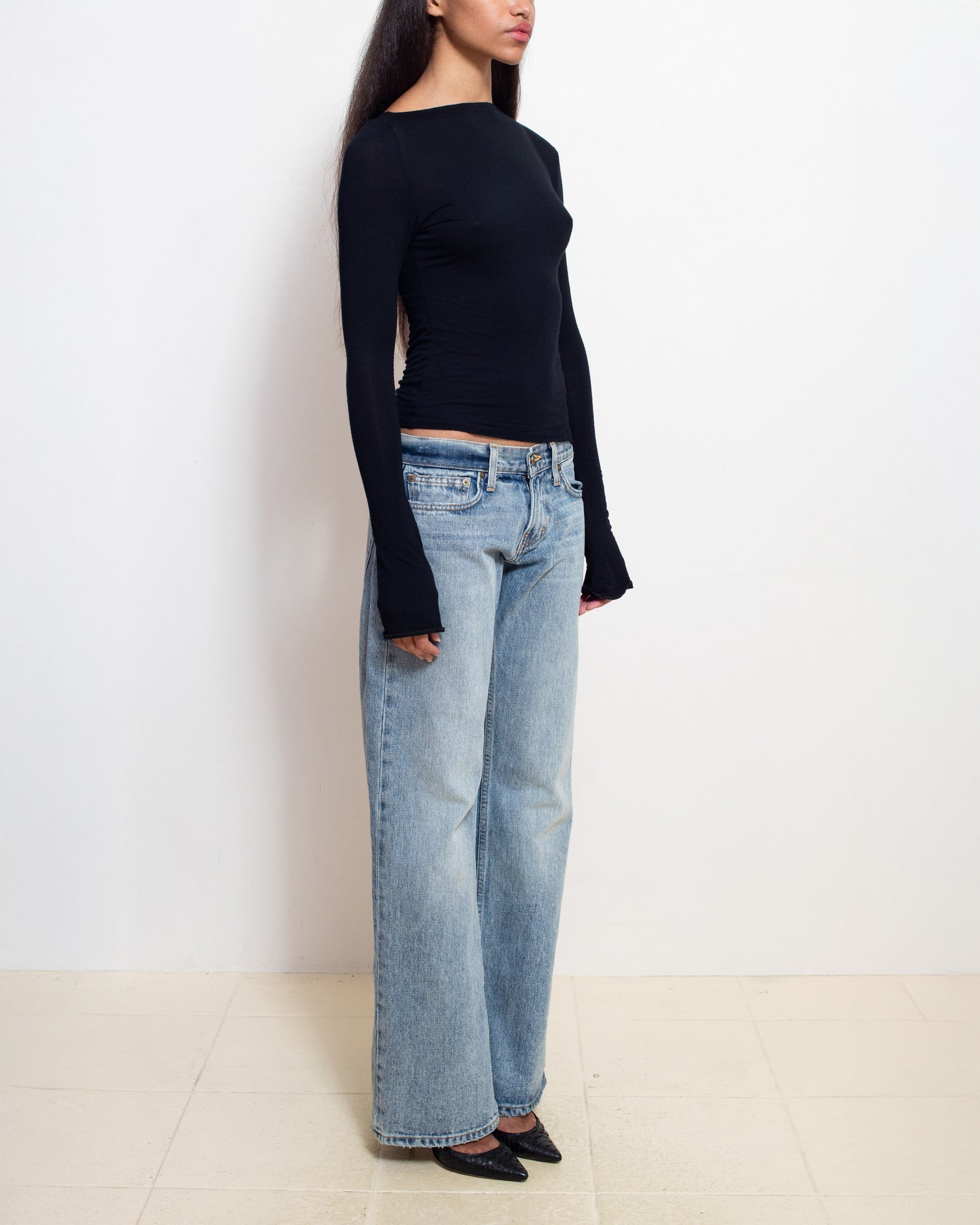 Light Wash Bootcut Jean