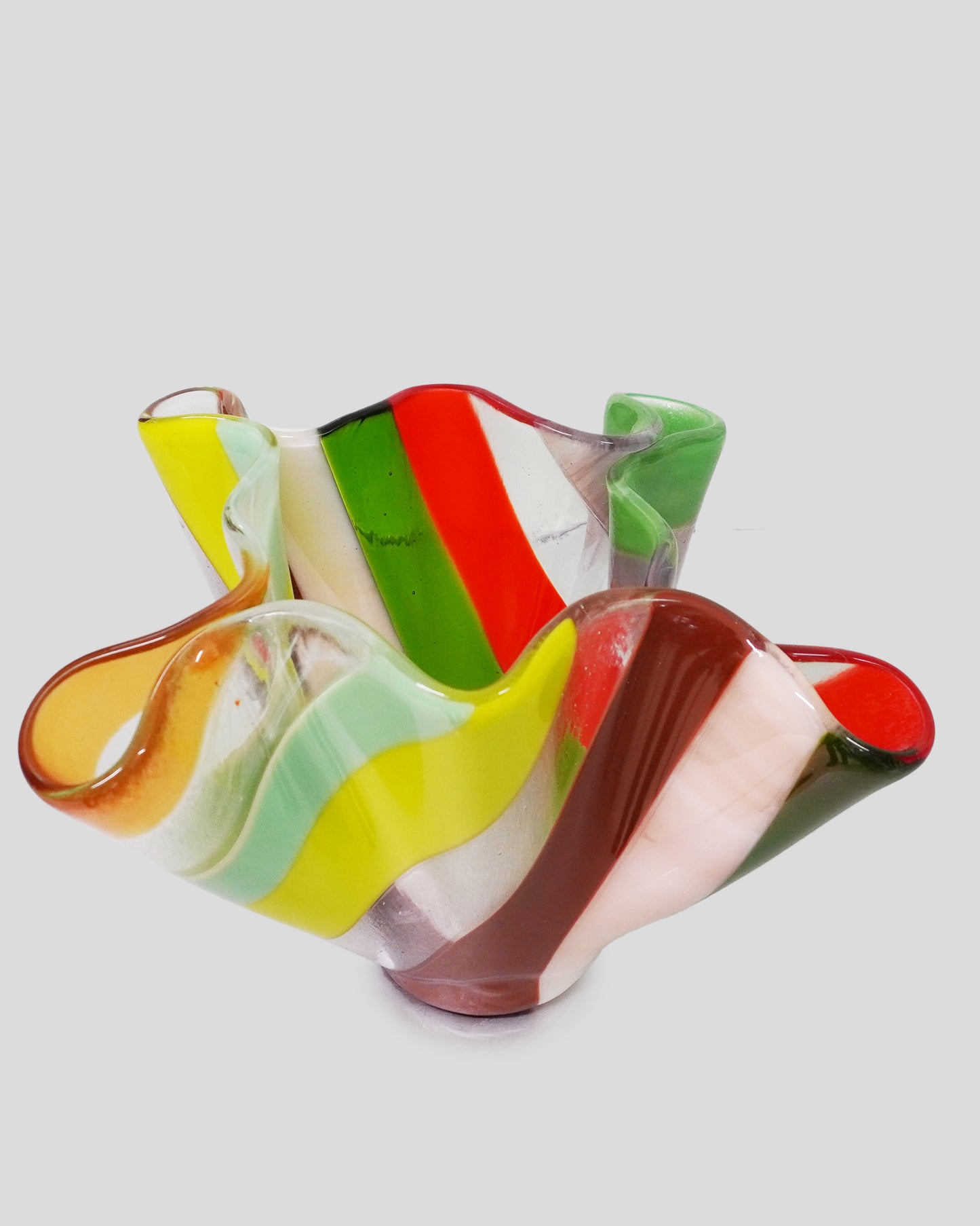 Multi Stripe Vase