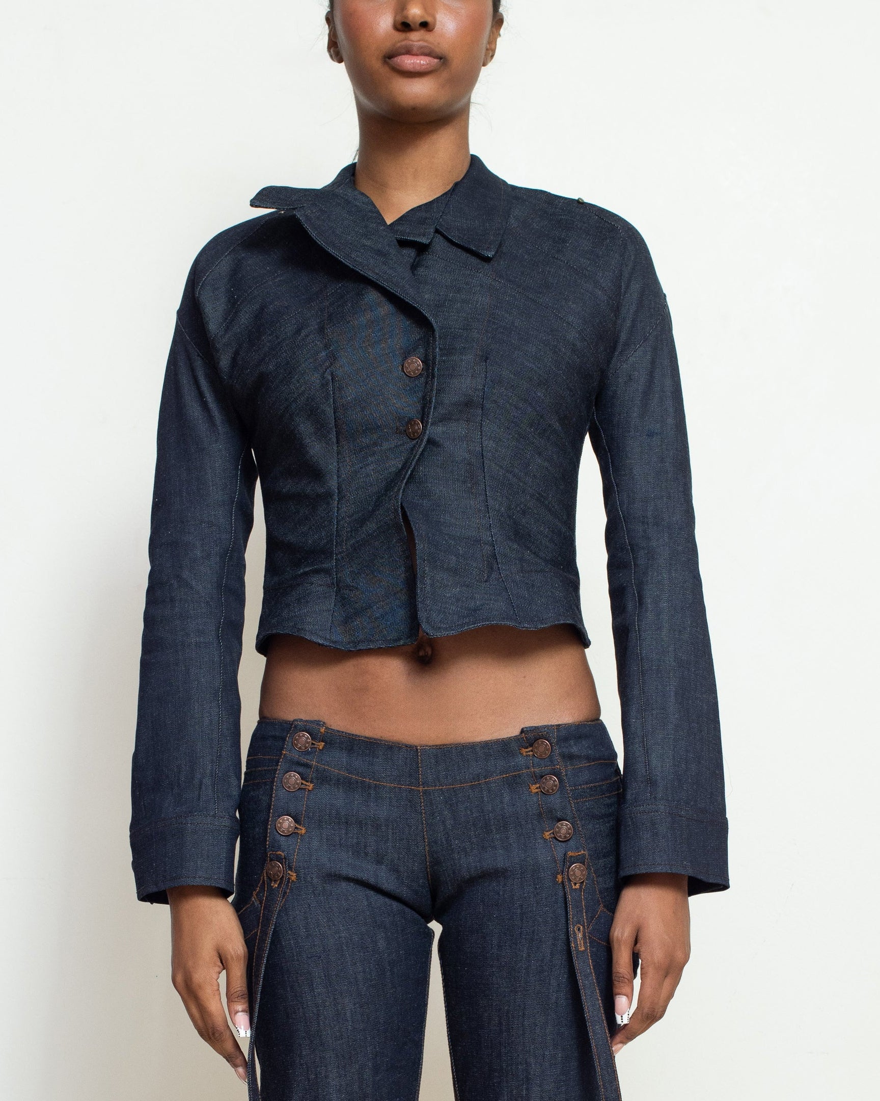 Darted Denim Jacket