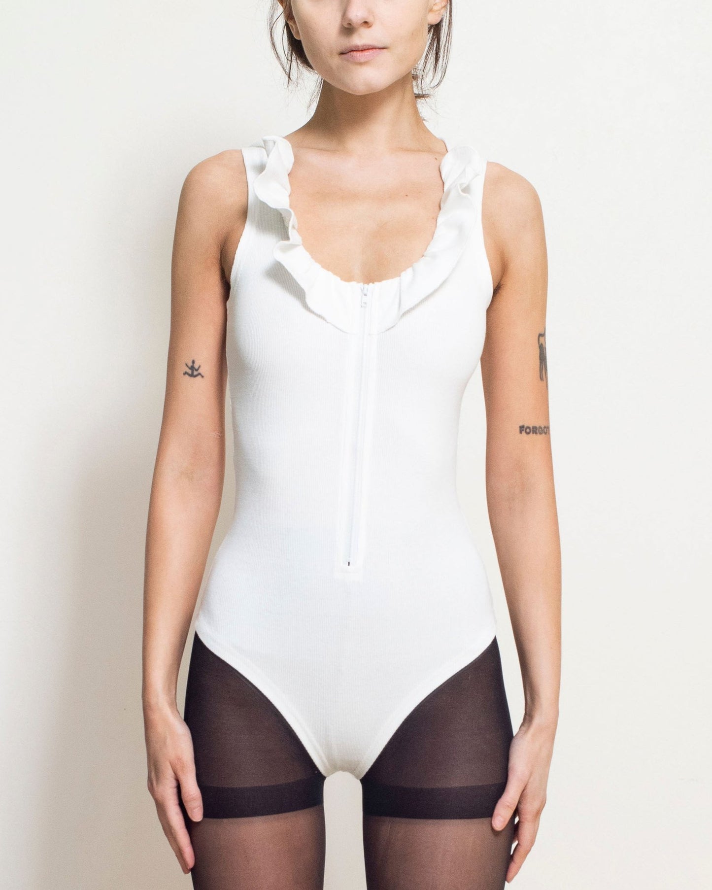 Sabrina Bodysuit in White