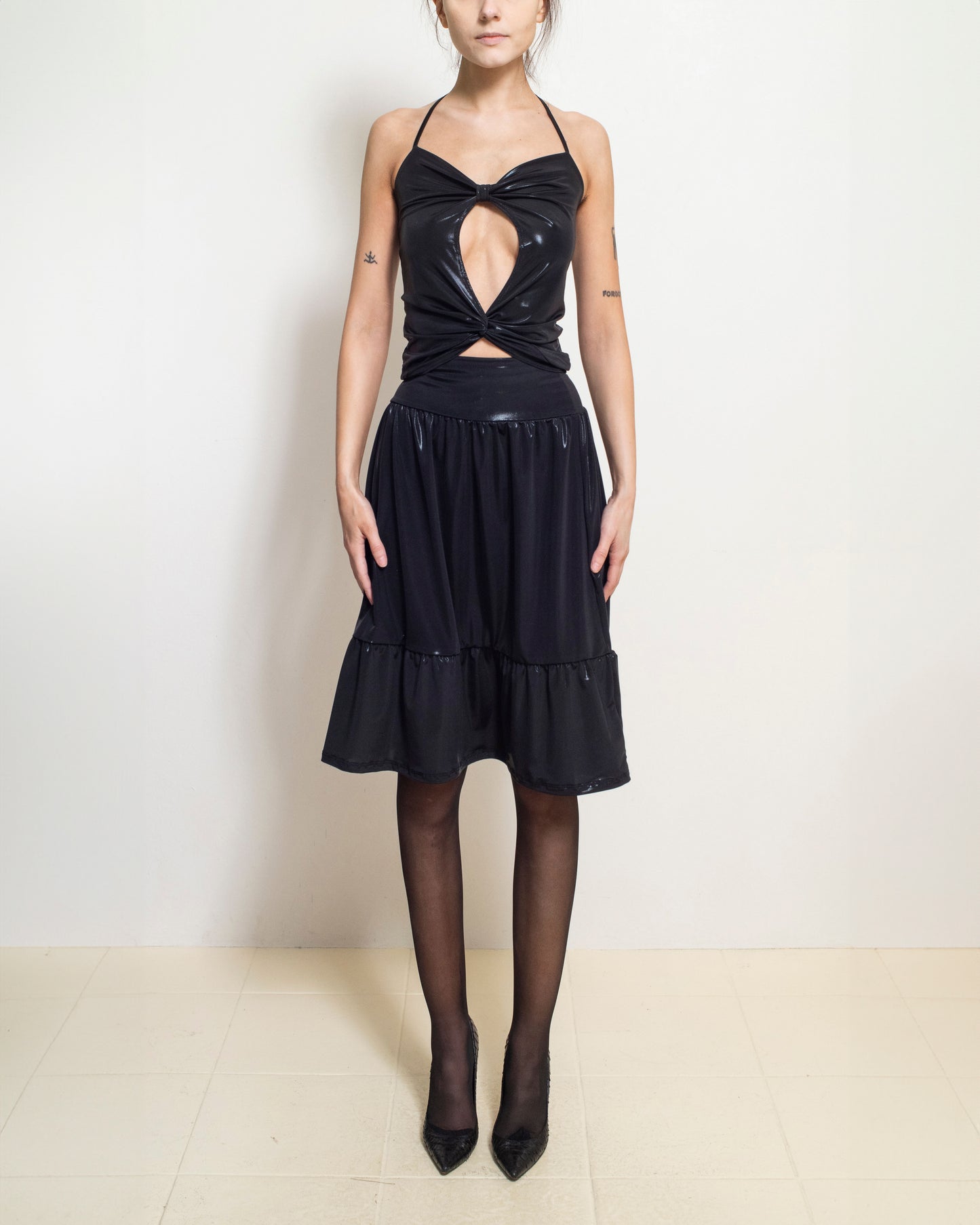 Black Taylor Skirt