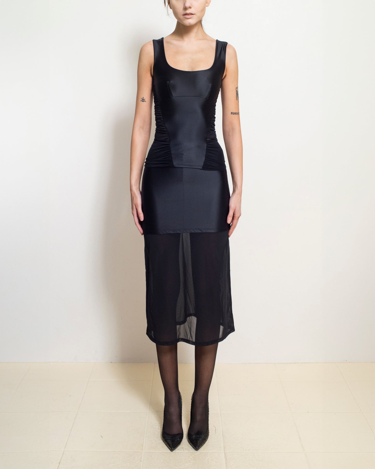 Black Caroline Skirt