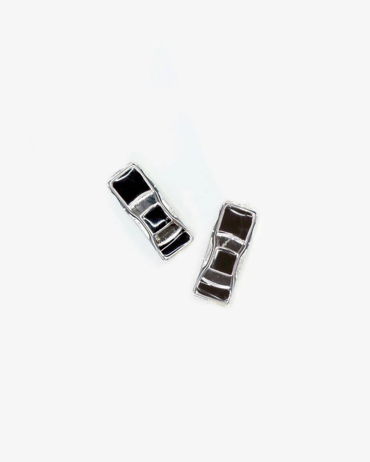 Marland Backus - Car Earrings Black - Sample