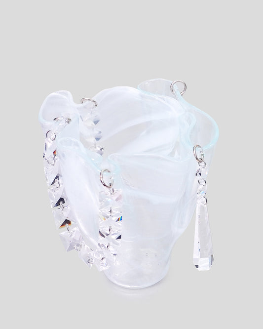 Clear Chandelier Vase