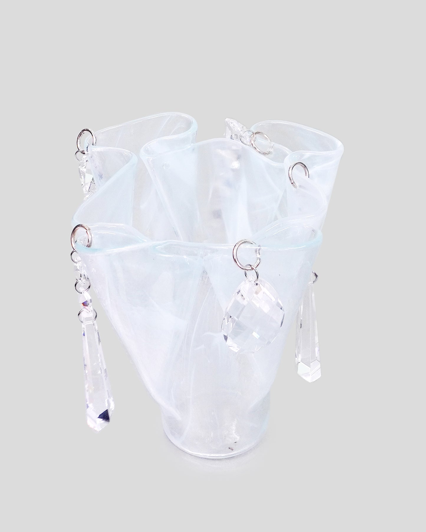 Clear Chandelier Vase