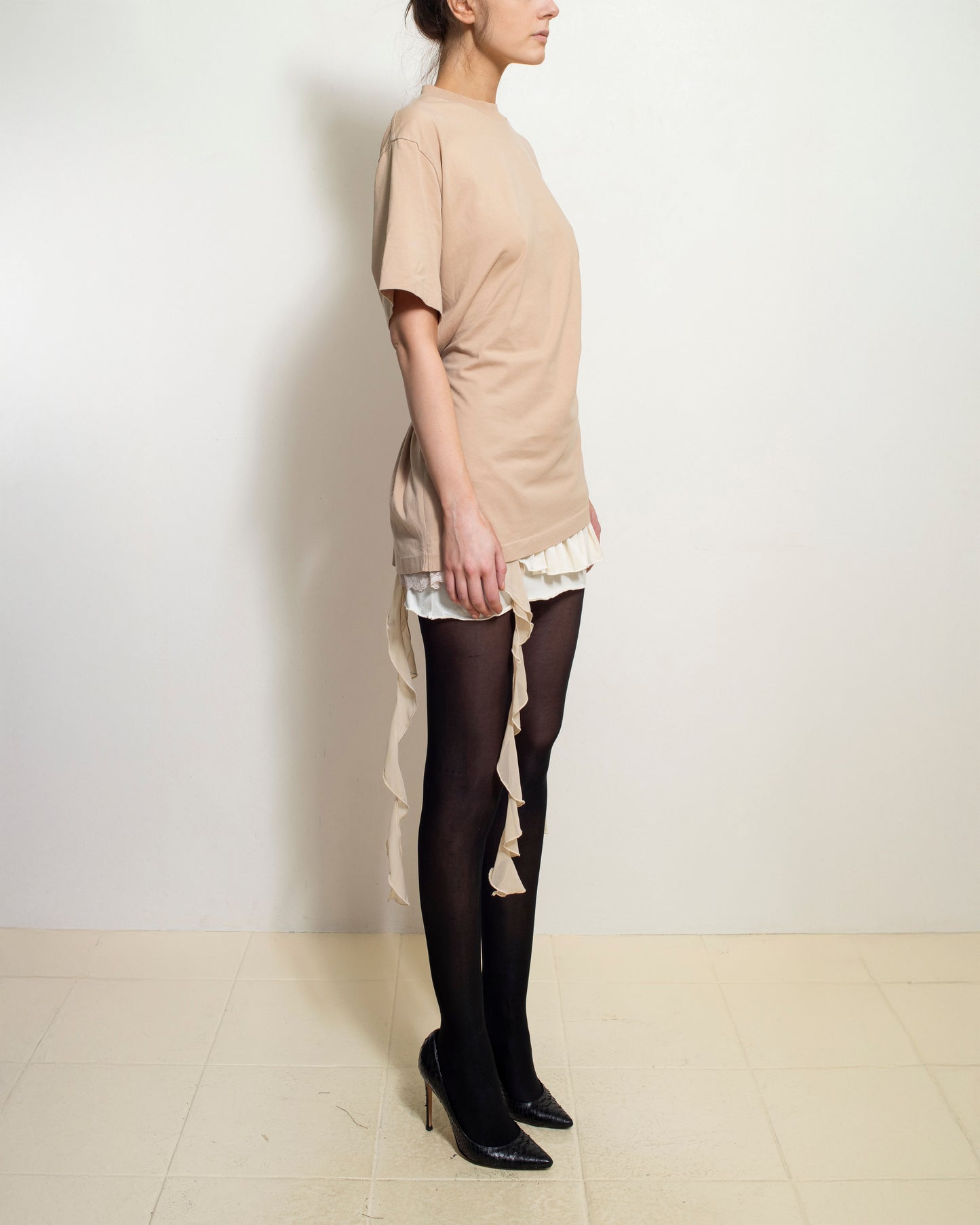 Beige Regrets Tee