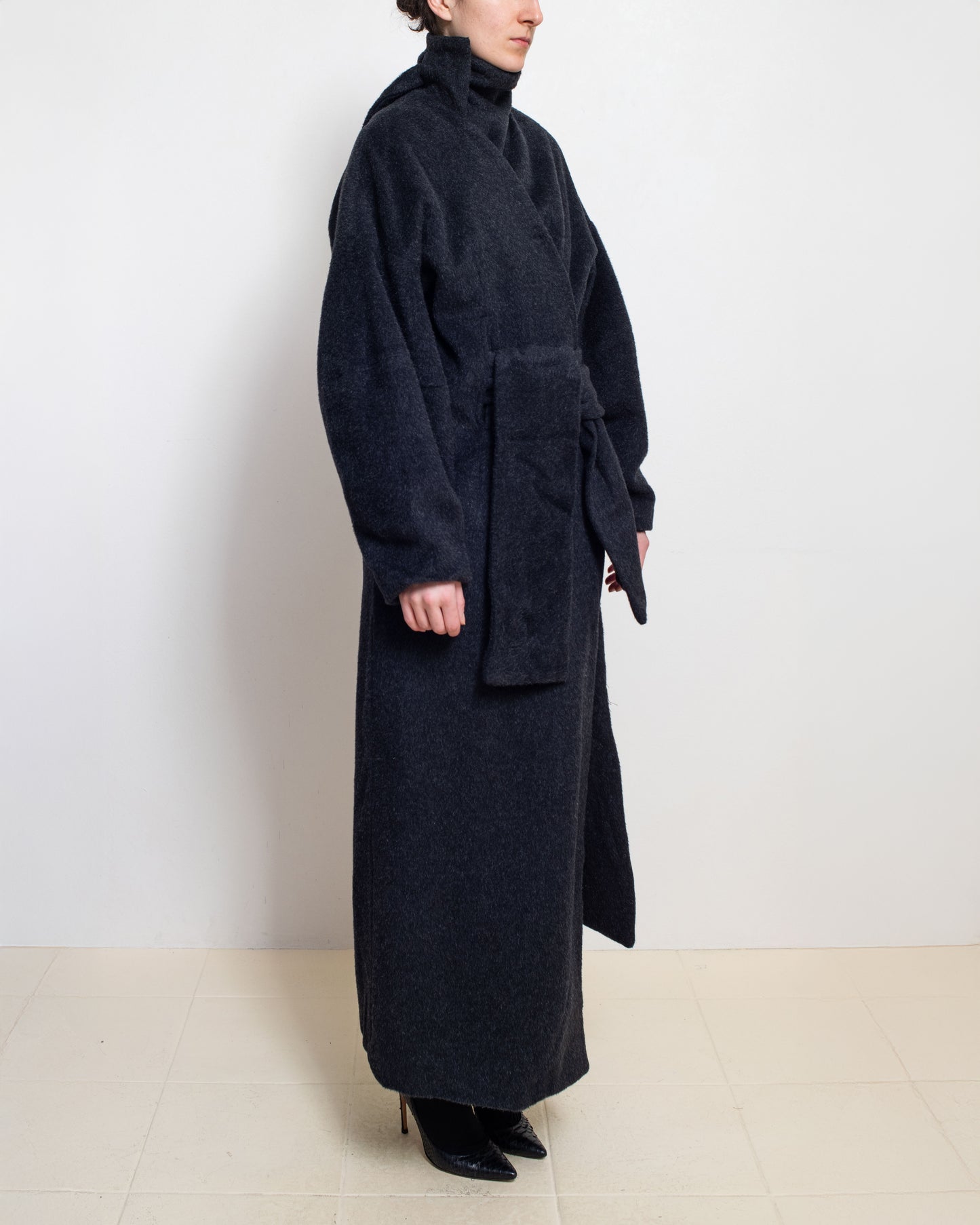 Charcoal Manola Coat