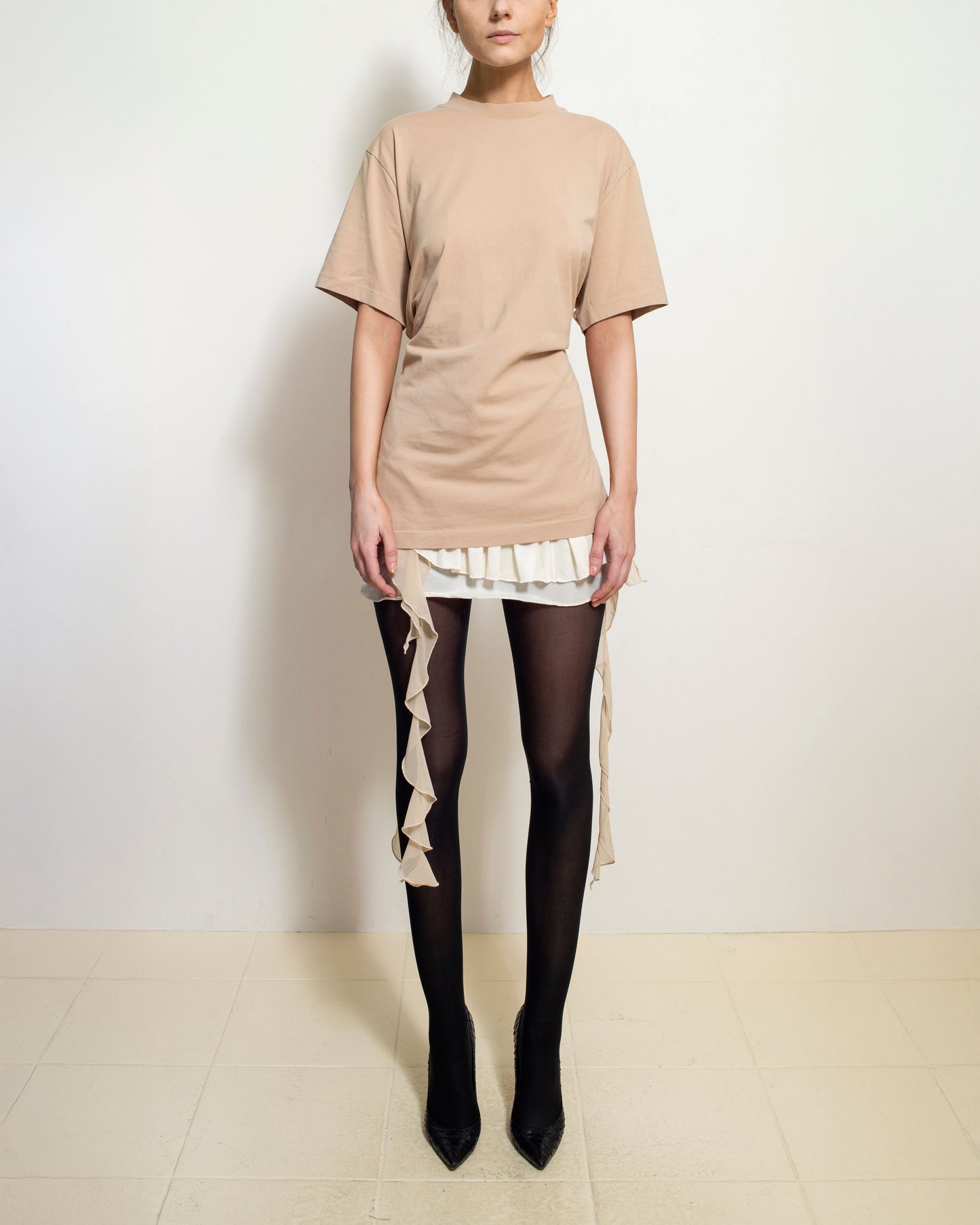 Beige Regrets Tee