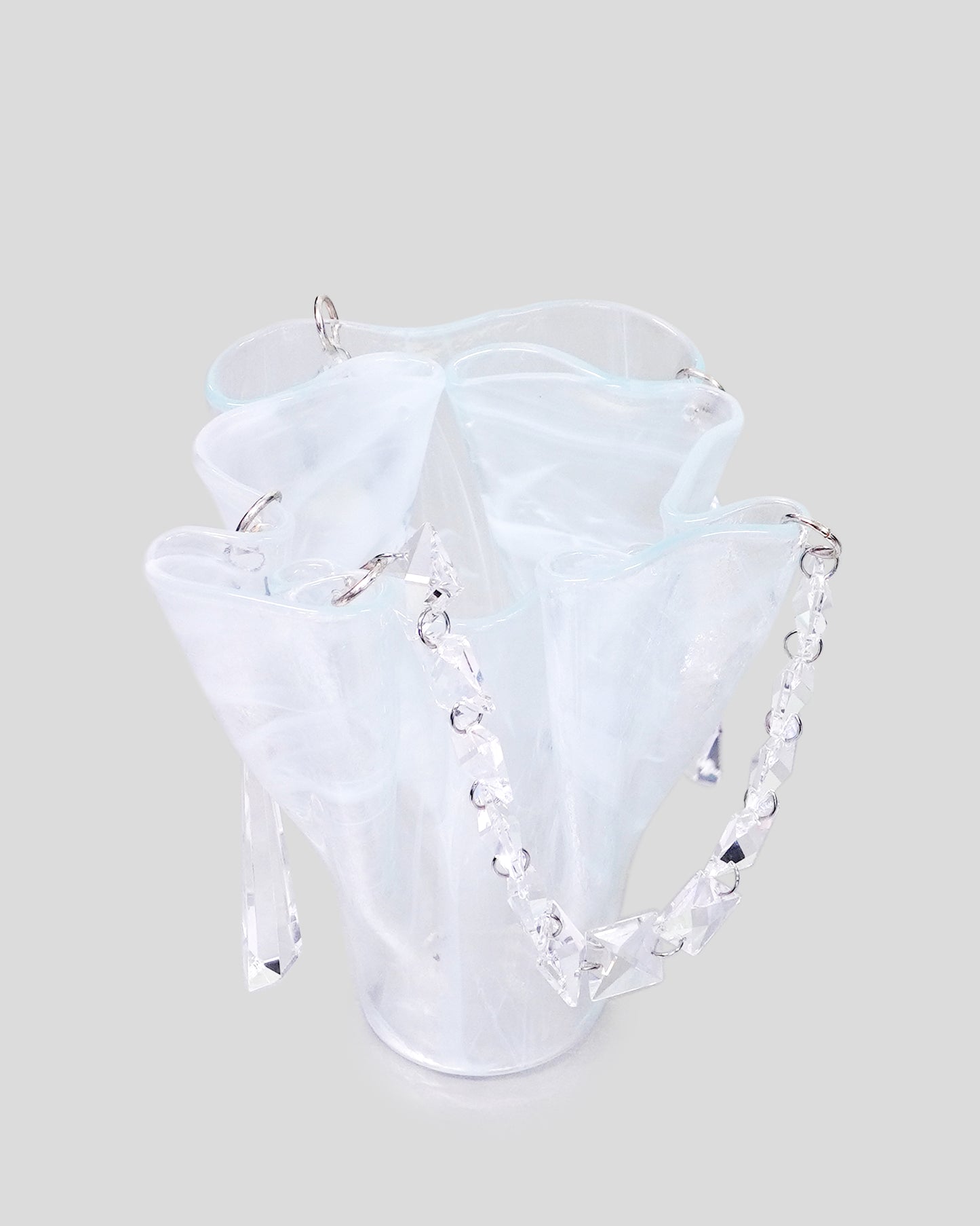 Clear Chandelier Vase
