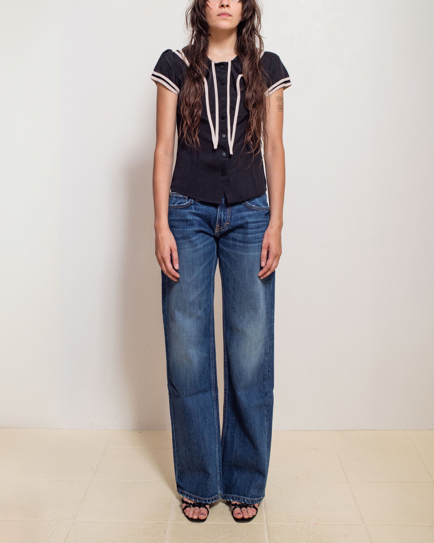 Anne Top in Black