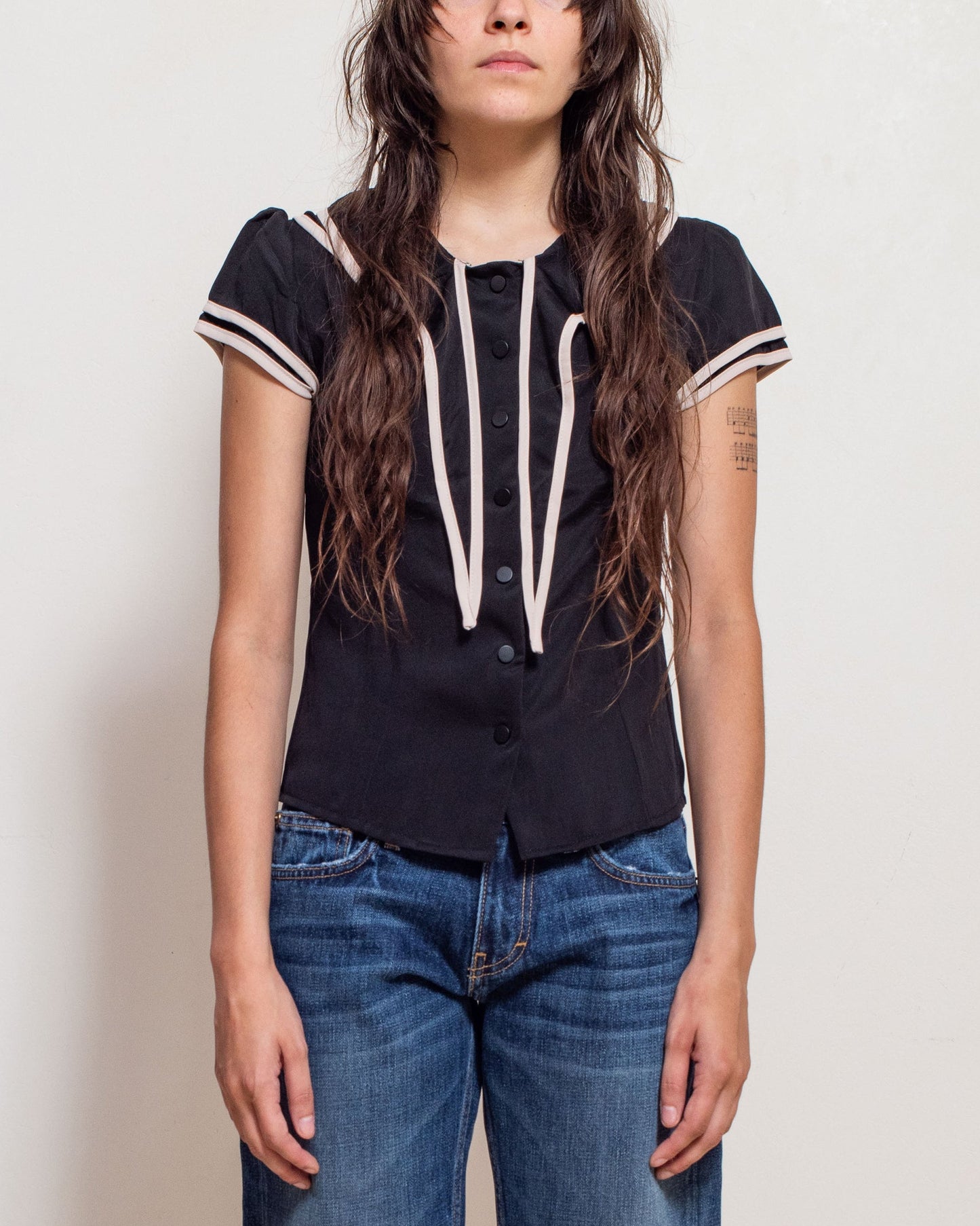 Anne Top in Black