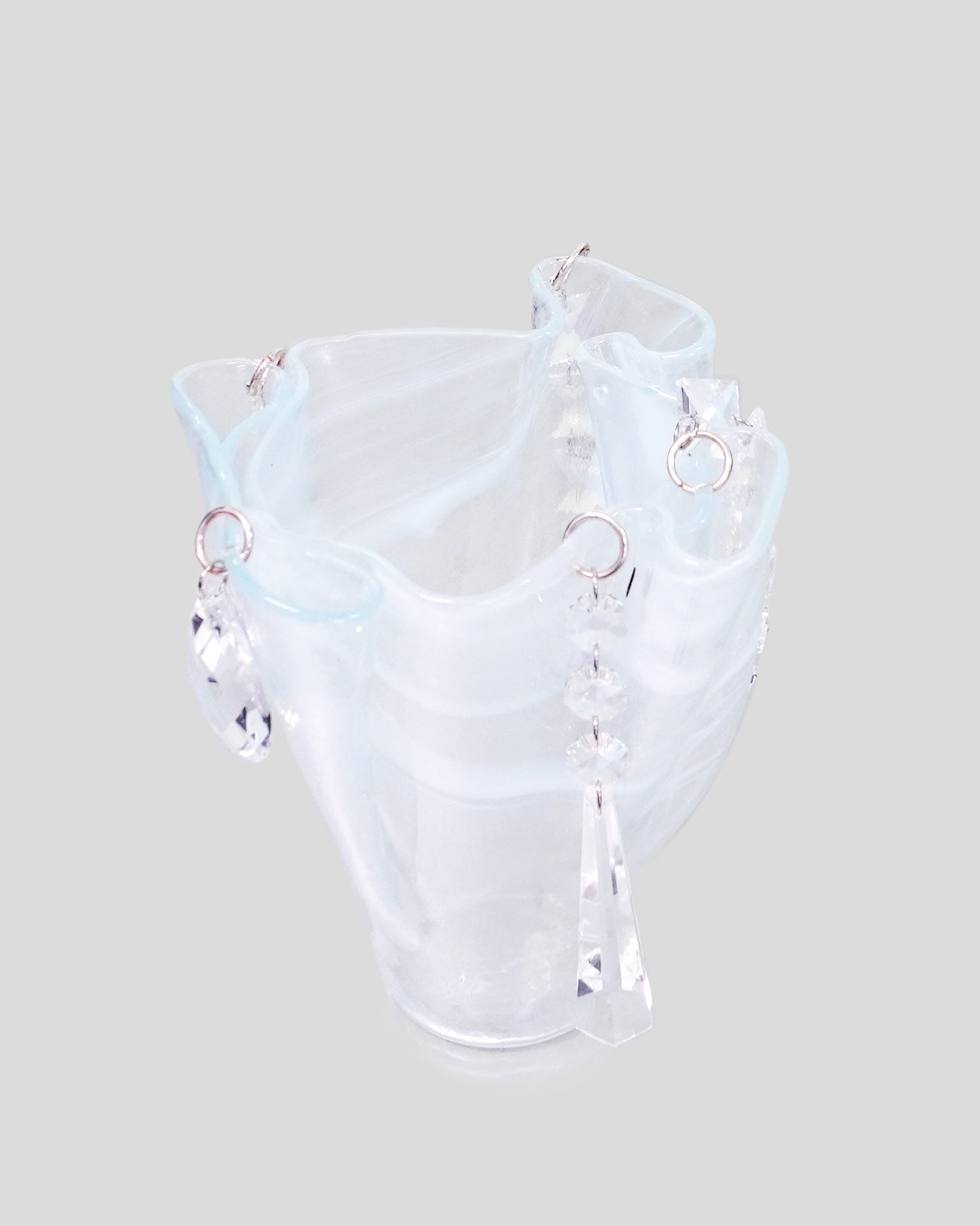 Clear Chandelier Vase