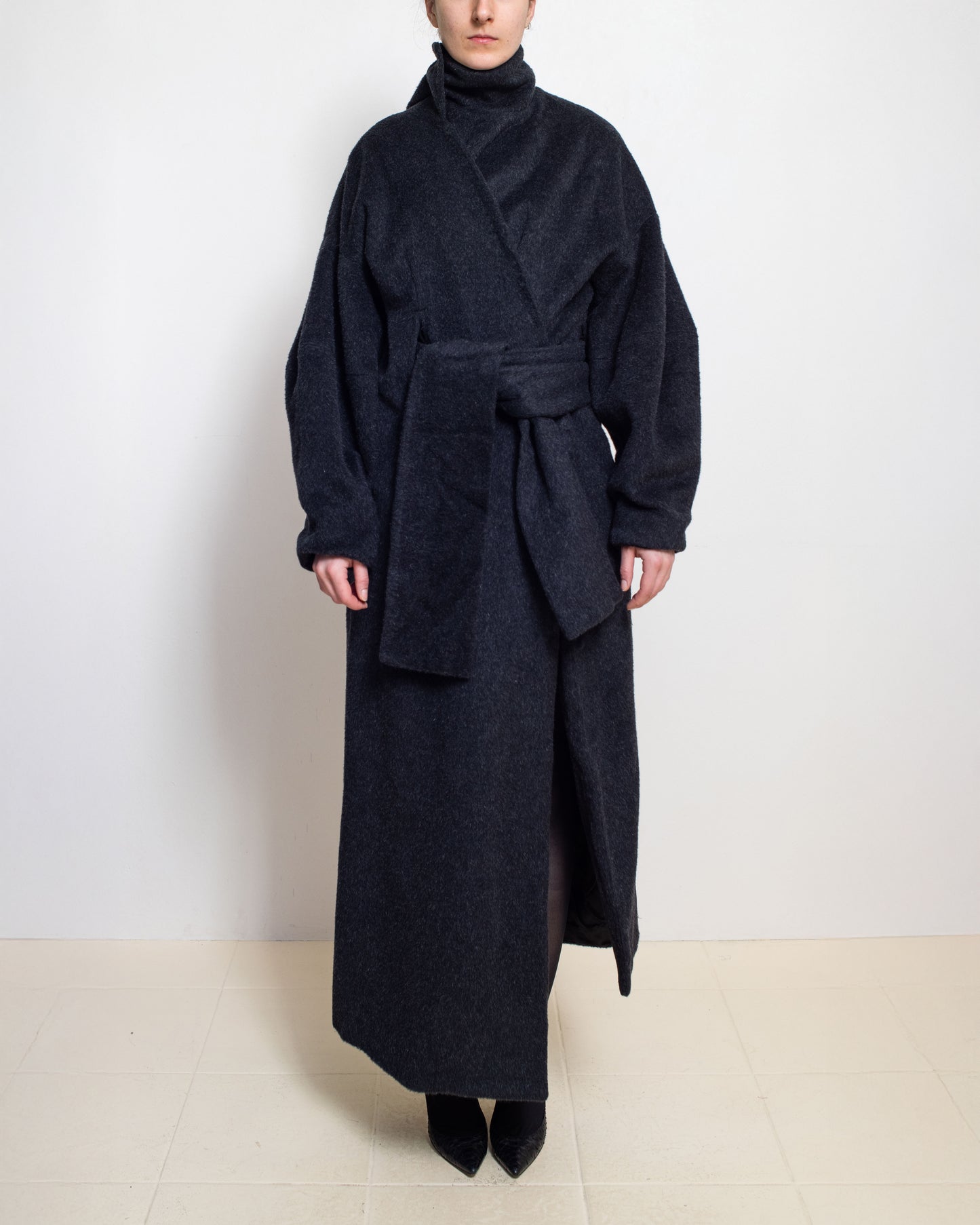 Charcoal Manola Coat