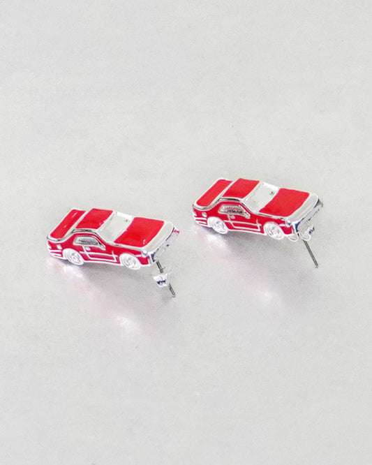 Red Traffic Jam Earrings