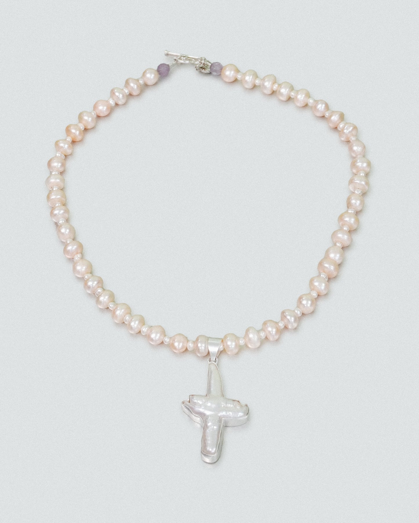 Pink Bruce Necklace