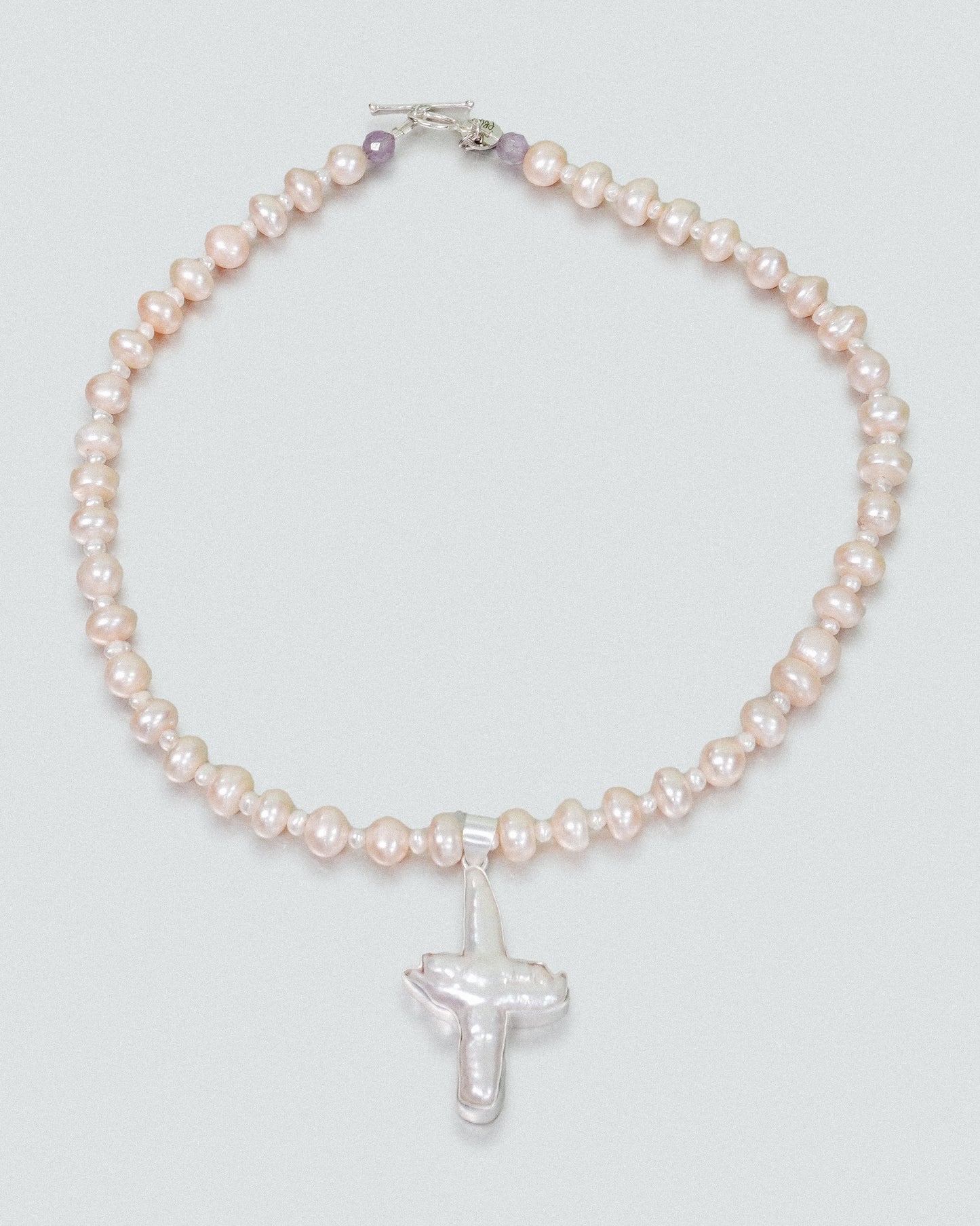 Pink Bruce Necklace