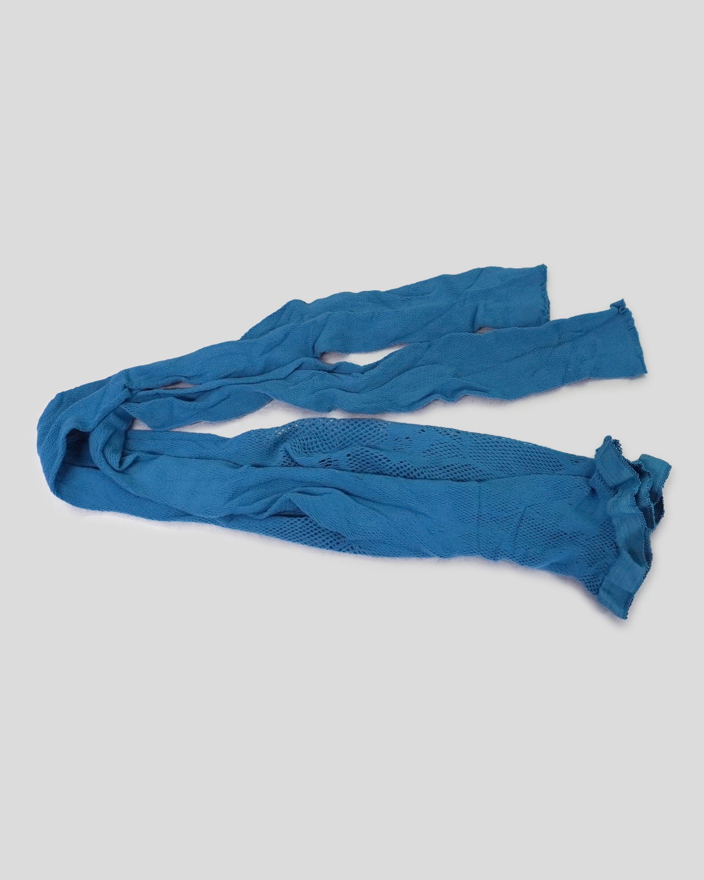 Blue Fishnet Stockings