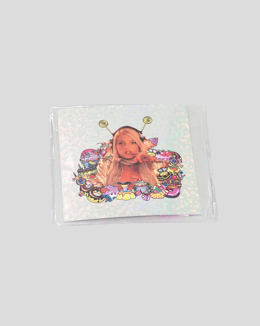 Iridescent Square Sticker