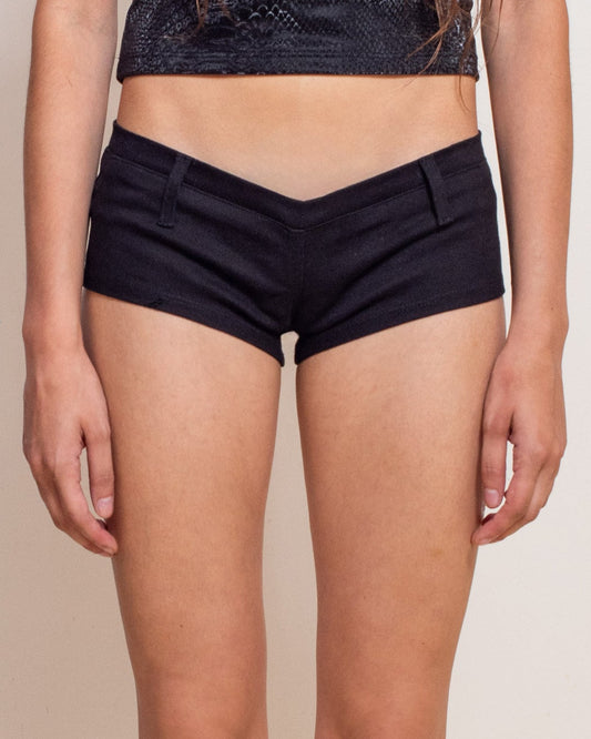 Gabardine Mini Short