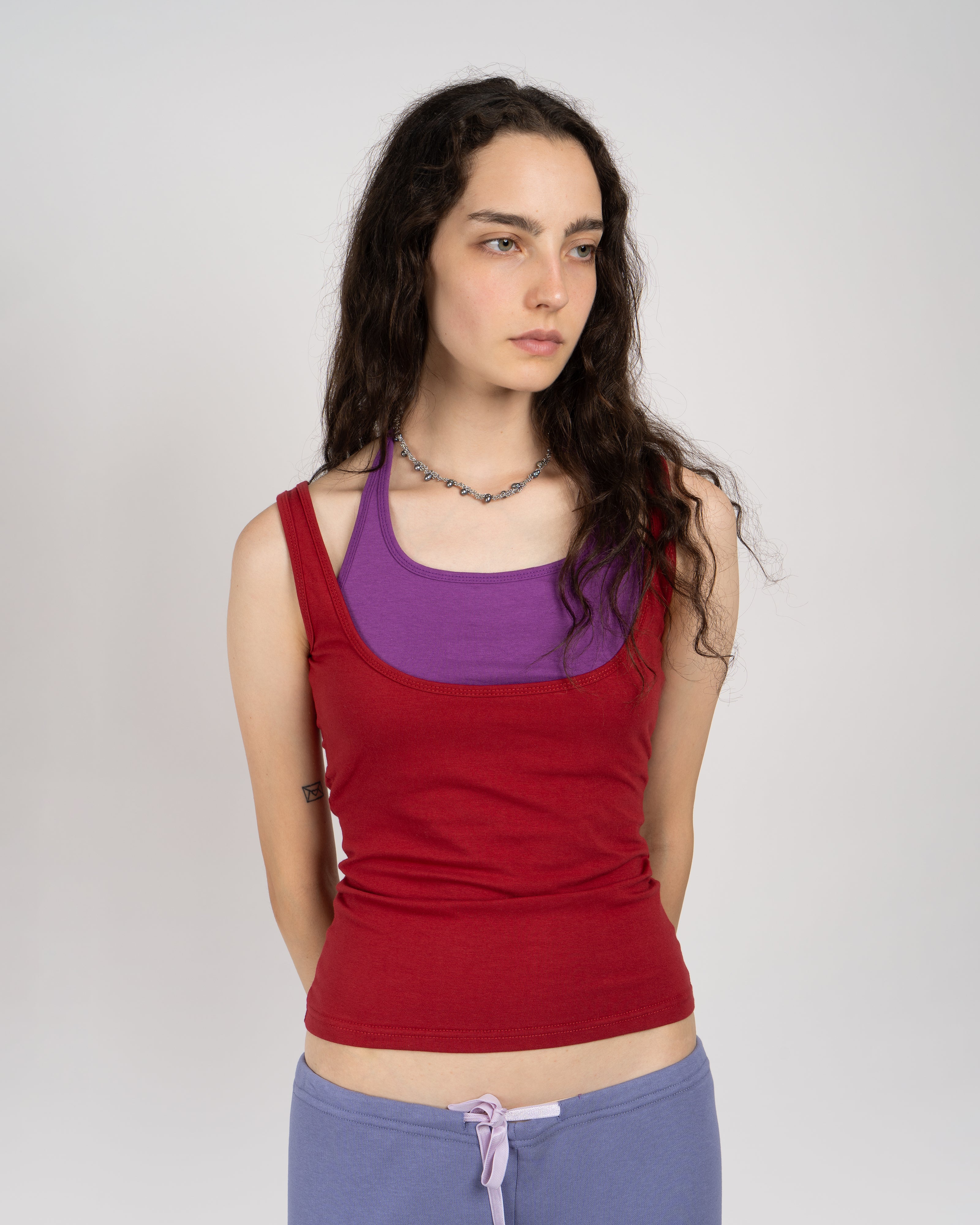 POP Plum Double Top