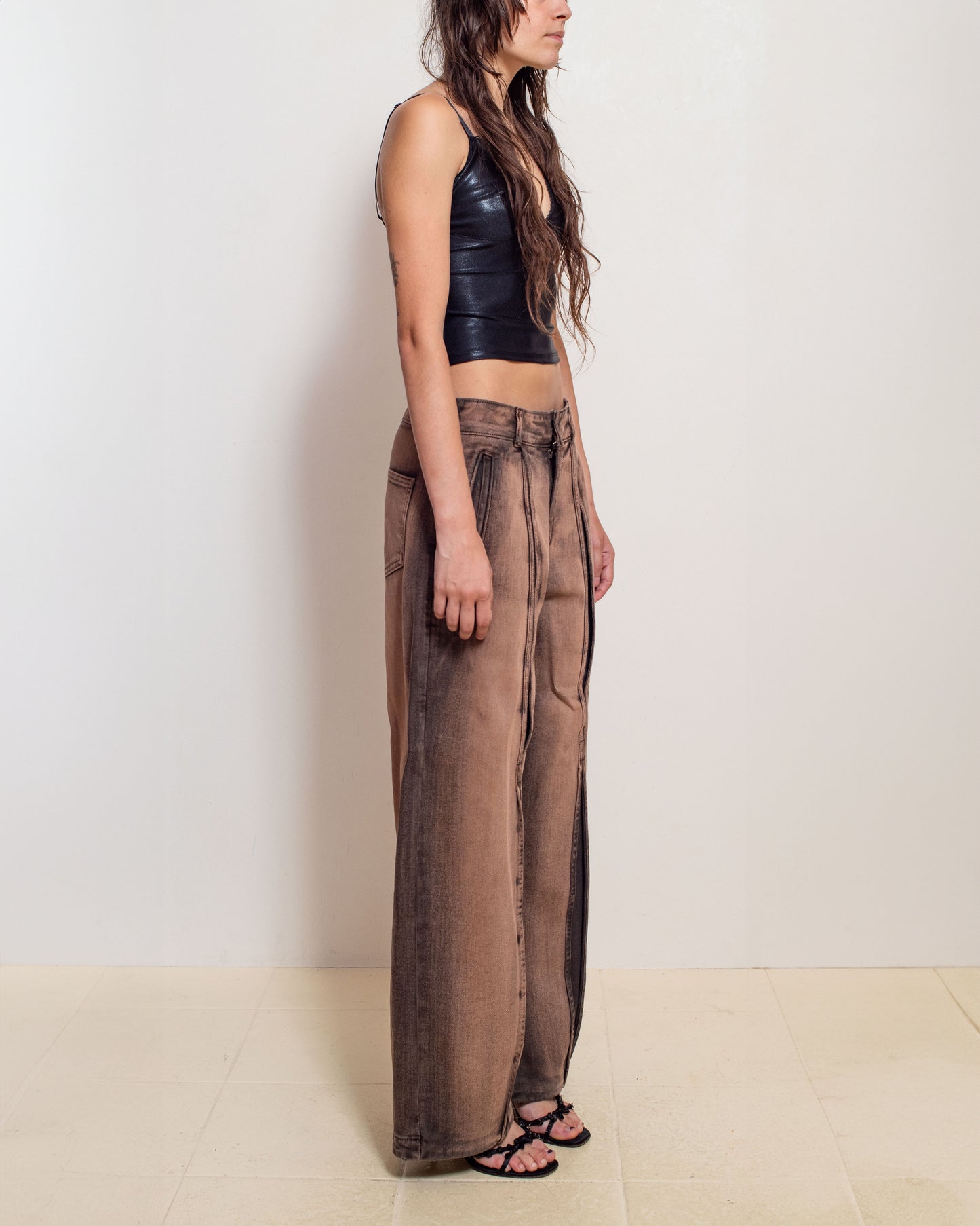Denim Stomata Pant Chai