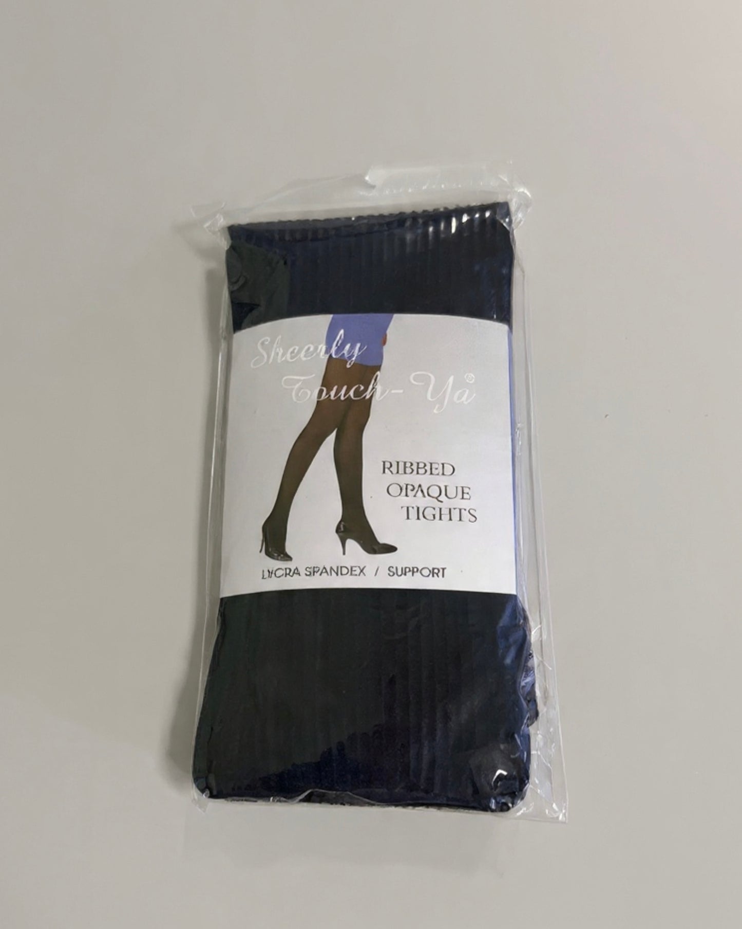 Opaque Ribbed Tights