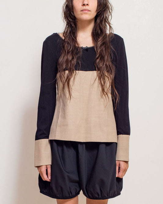 Mila Pinstripe Top