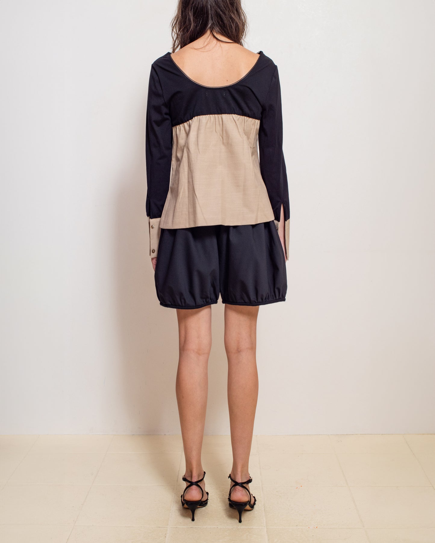 Mila Pinstripe Top