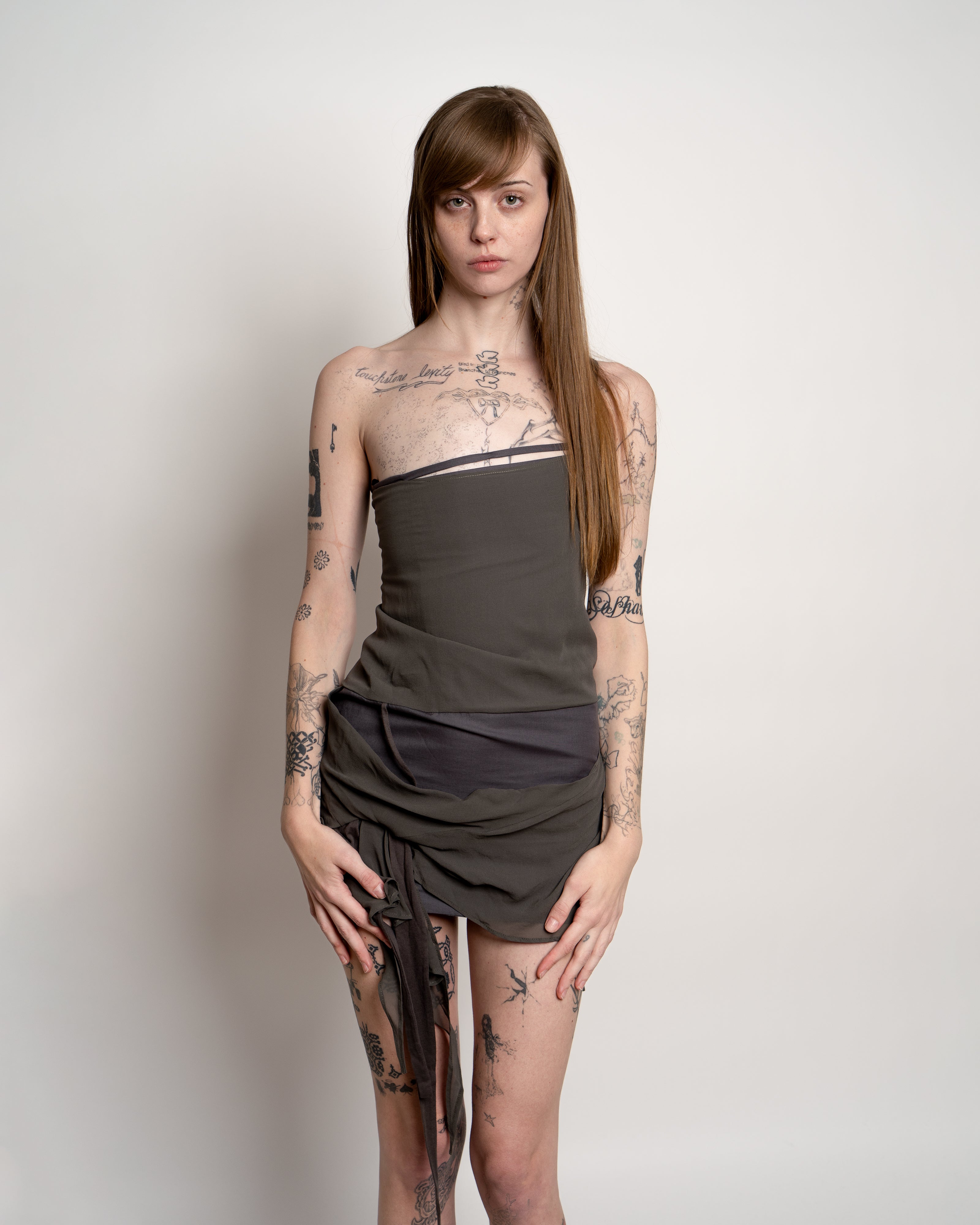Moore Grey Dress