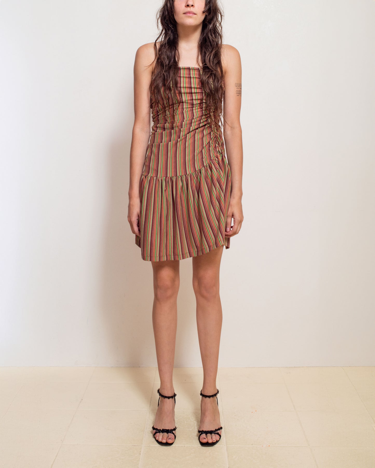Bernie Stripe Twist Dress