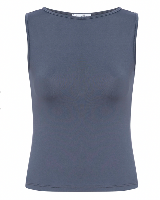 Gigi - Laura Top, Grey - Sample