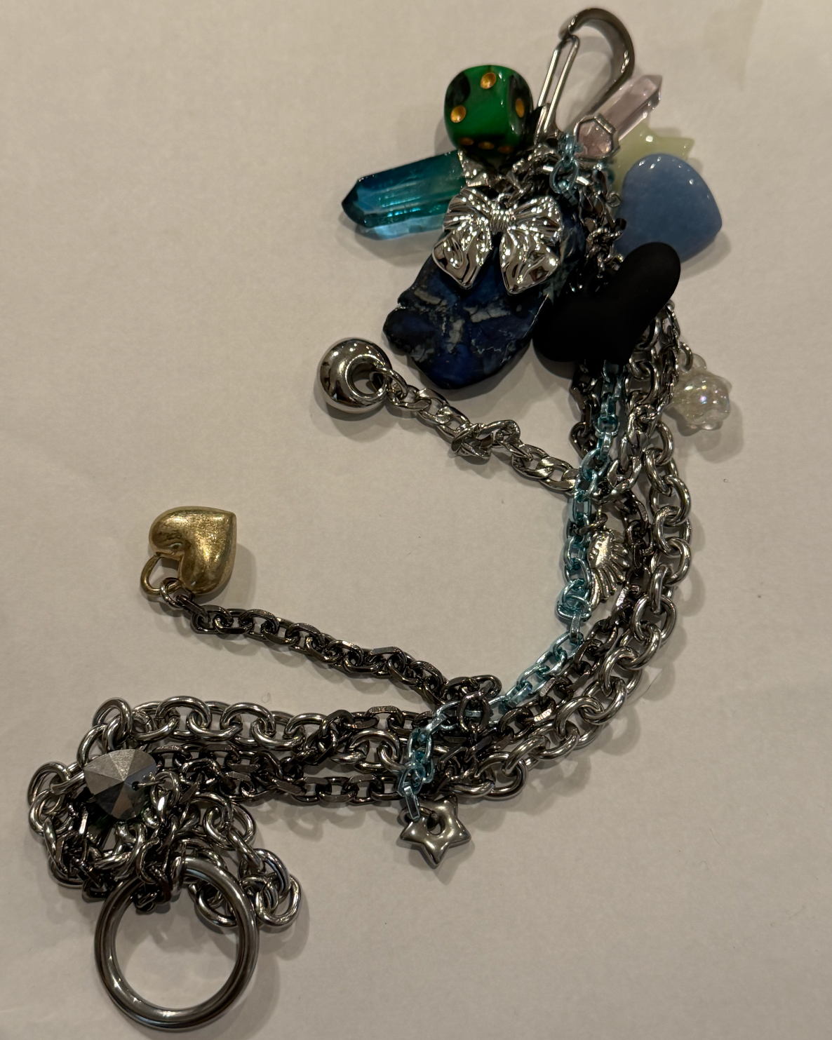 Marland Backus - Charm Keychain #4 - Sample