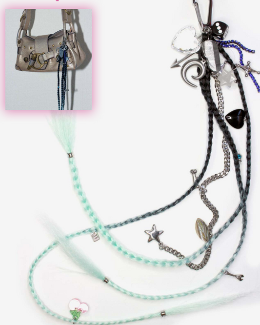 Marland Backus - Rattail Keychain Blue - Sample