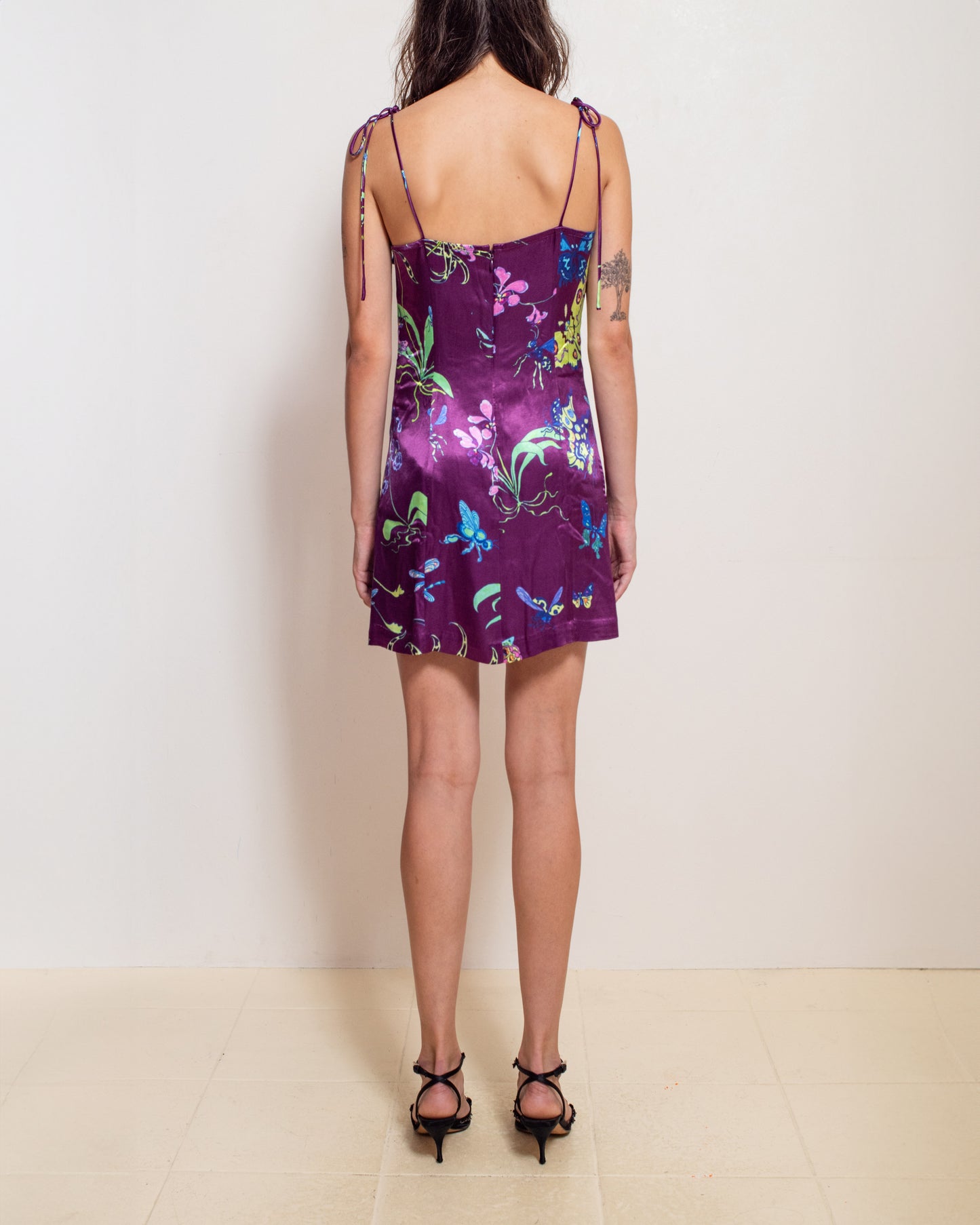 Burgundy Bug Isabella Dress