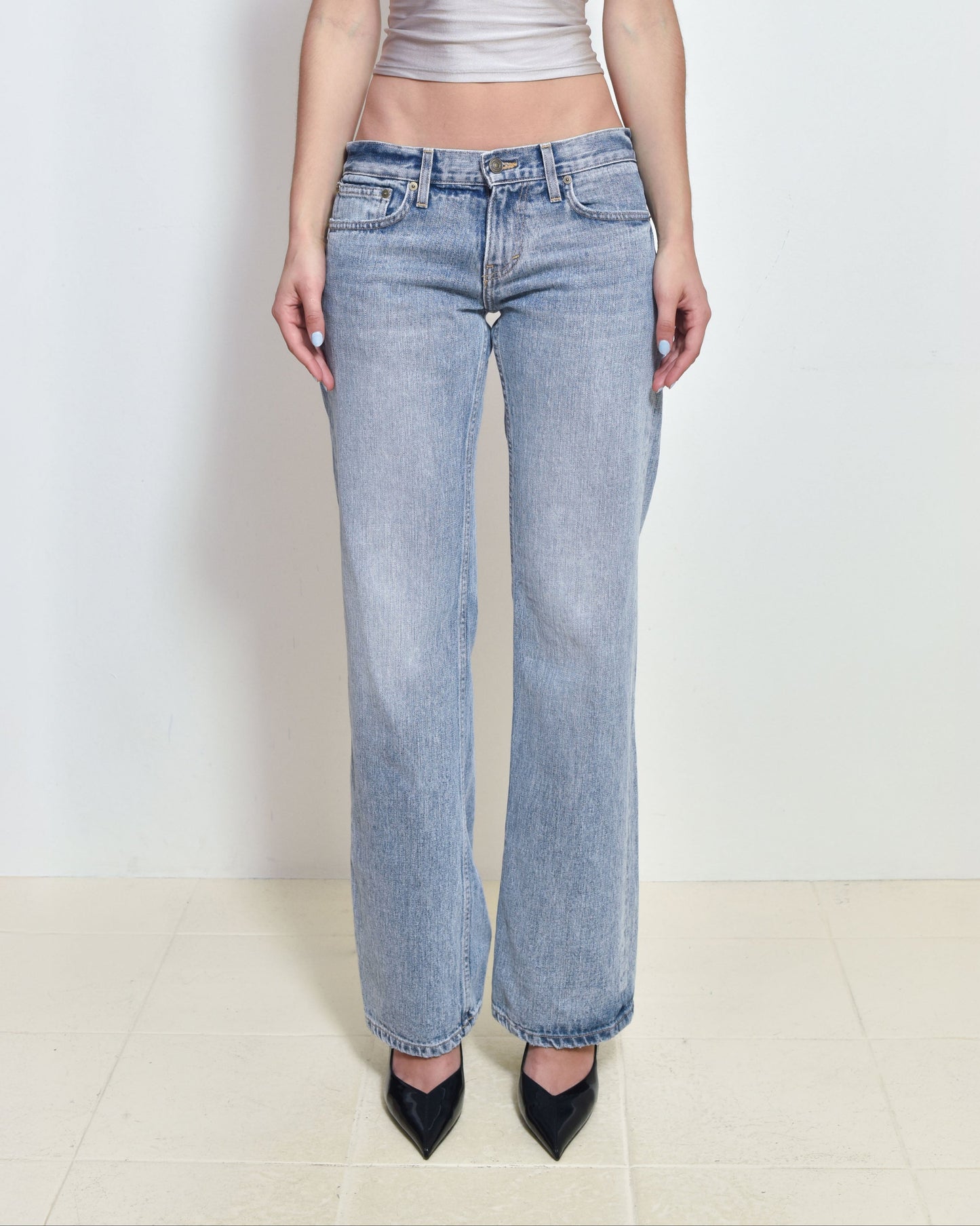 Light Wash Bootcut Jean