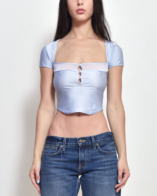 Short Sleeve Henley