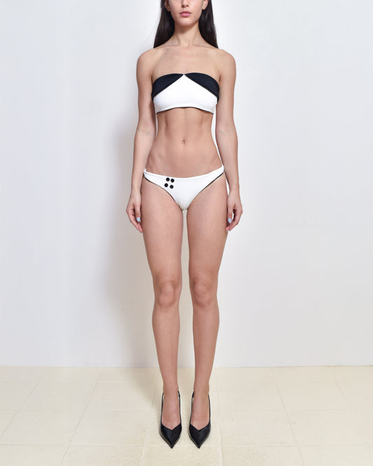 Marine Bikini Set in Black & White