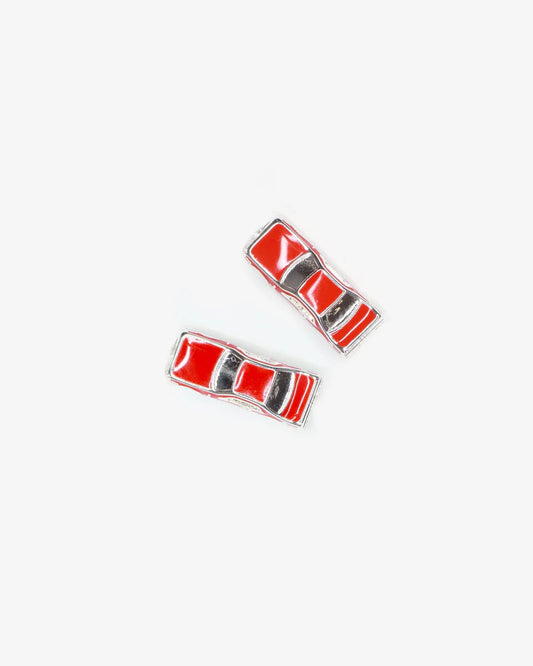 Marland Backus - Car Earrings Red - Sample